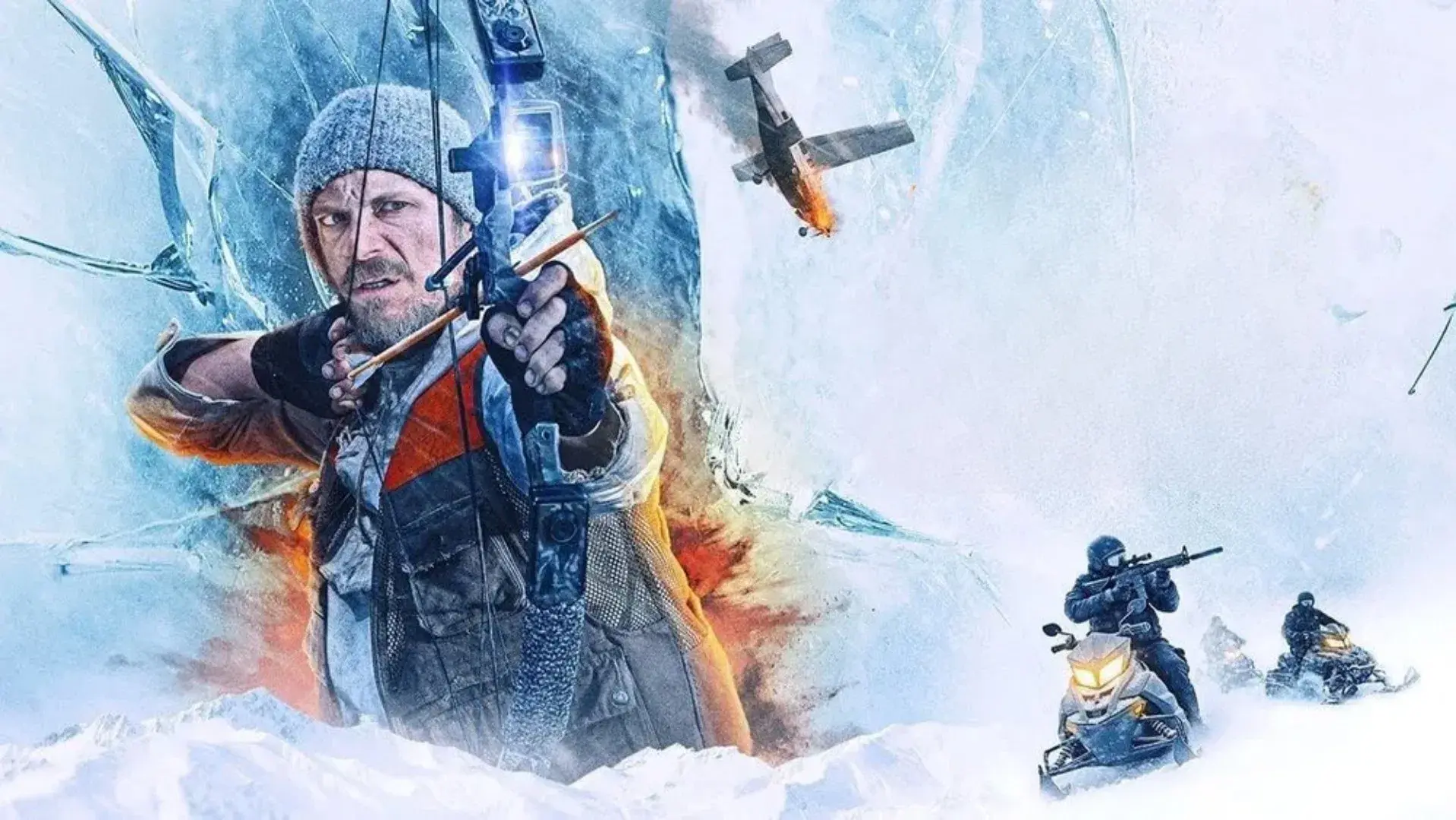 Icefall backdrop