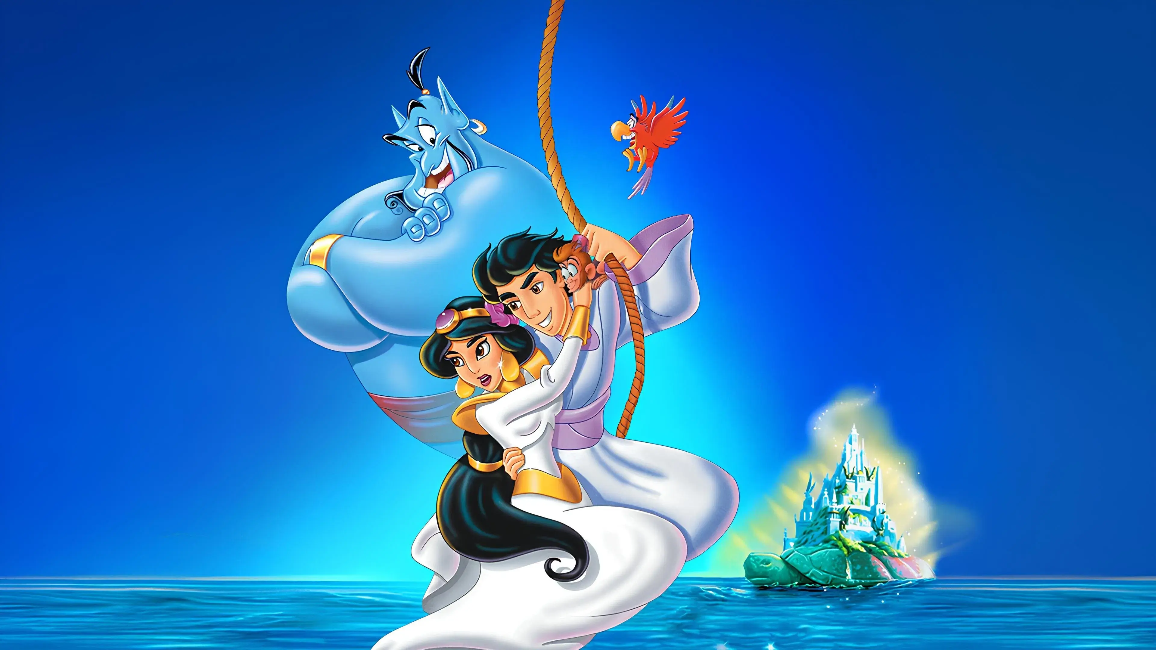 Aladdin and the King of Thieves backdrop