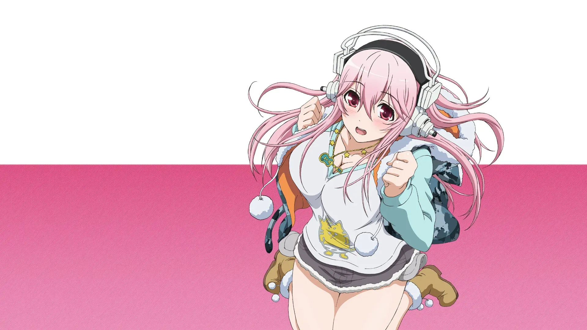 Soni-Ani: Super Sonico The Animation backdrop