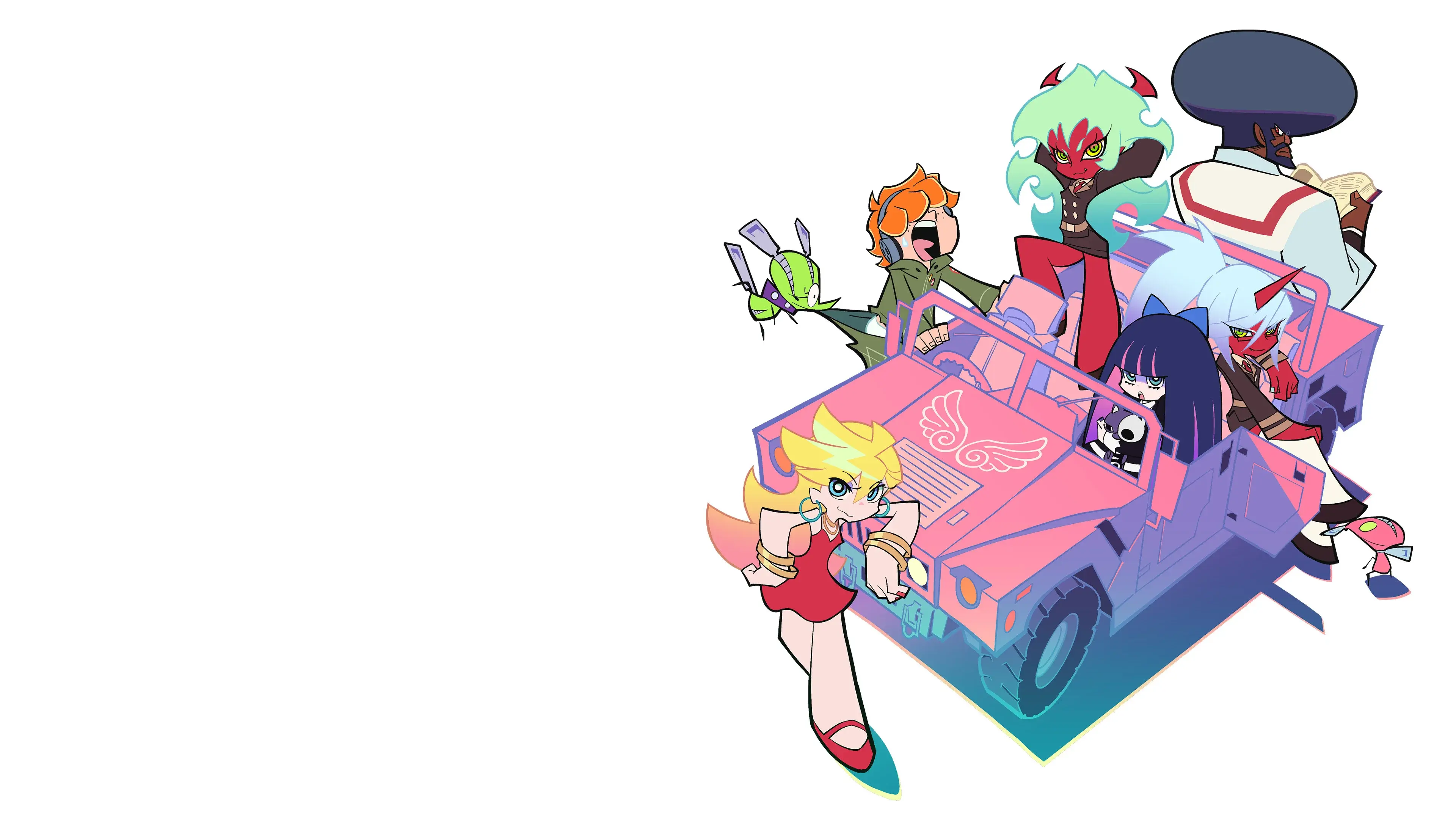 New PANTY & STOCKING with GARTERBELT backdrop