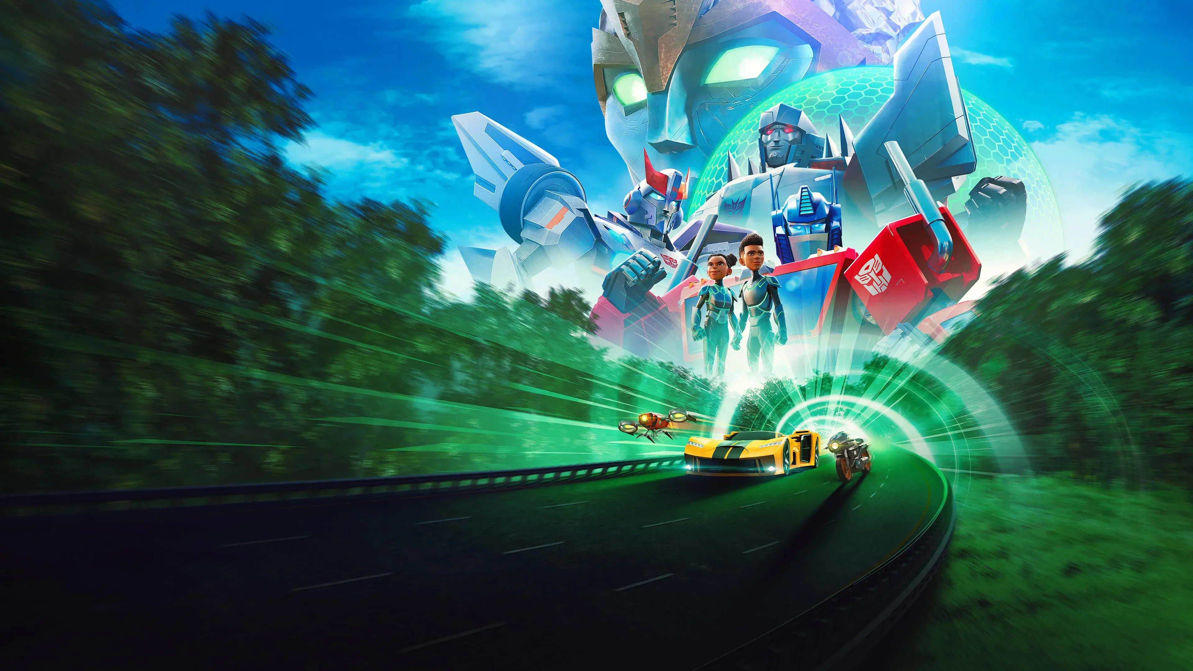 Transformers: EarthSpark backdrop