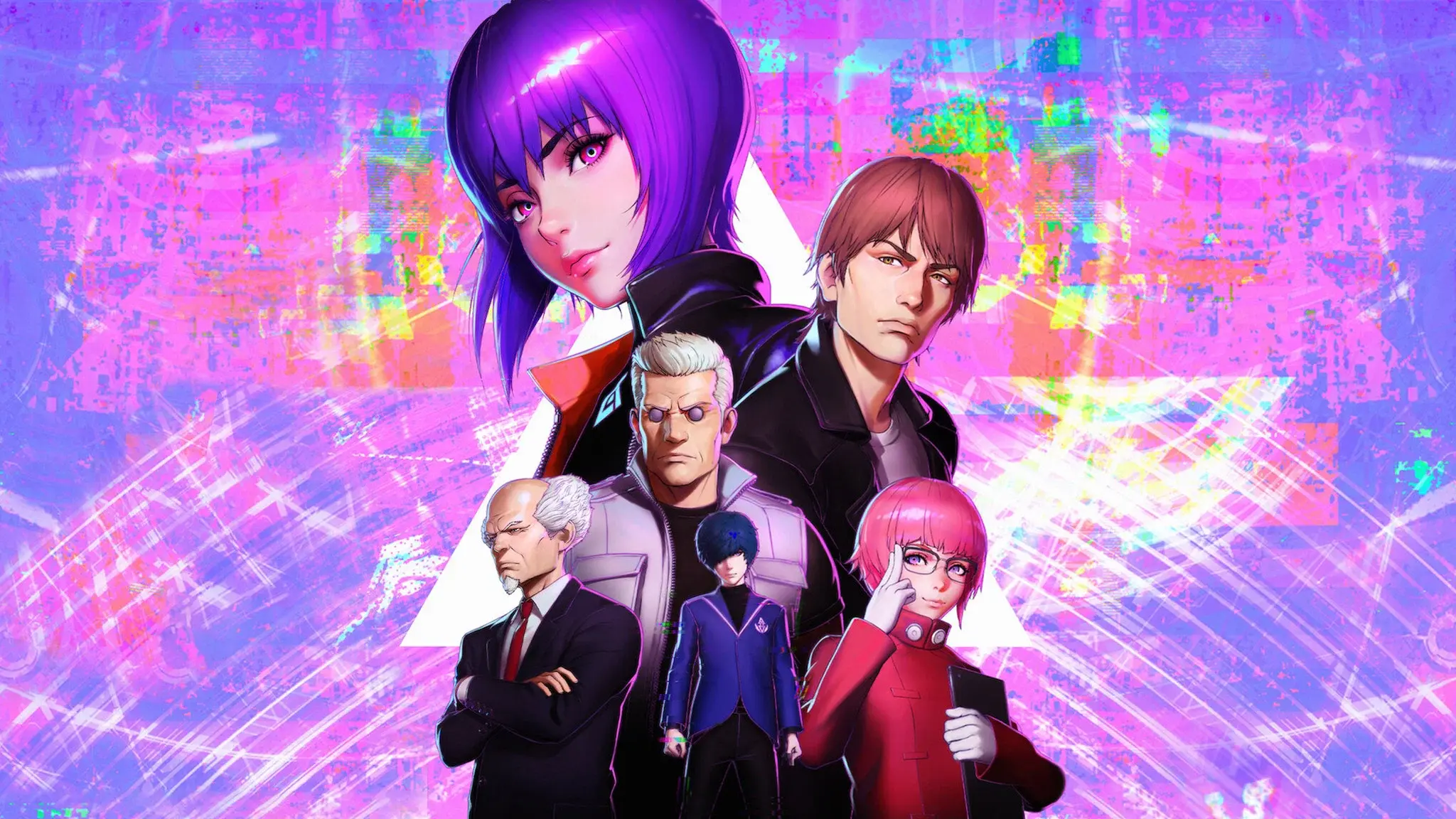 Ghost in the Shell: SAC_2045 Sustainable War backdrop