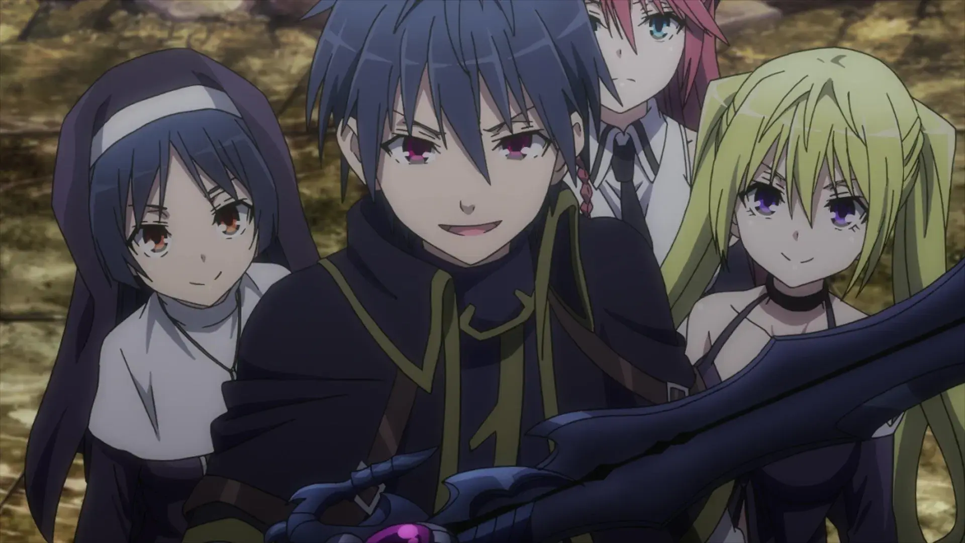 Trinity Seven: Heaven's Library & Crimson Lord backdrop