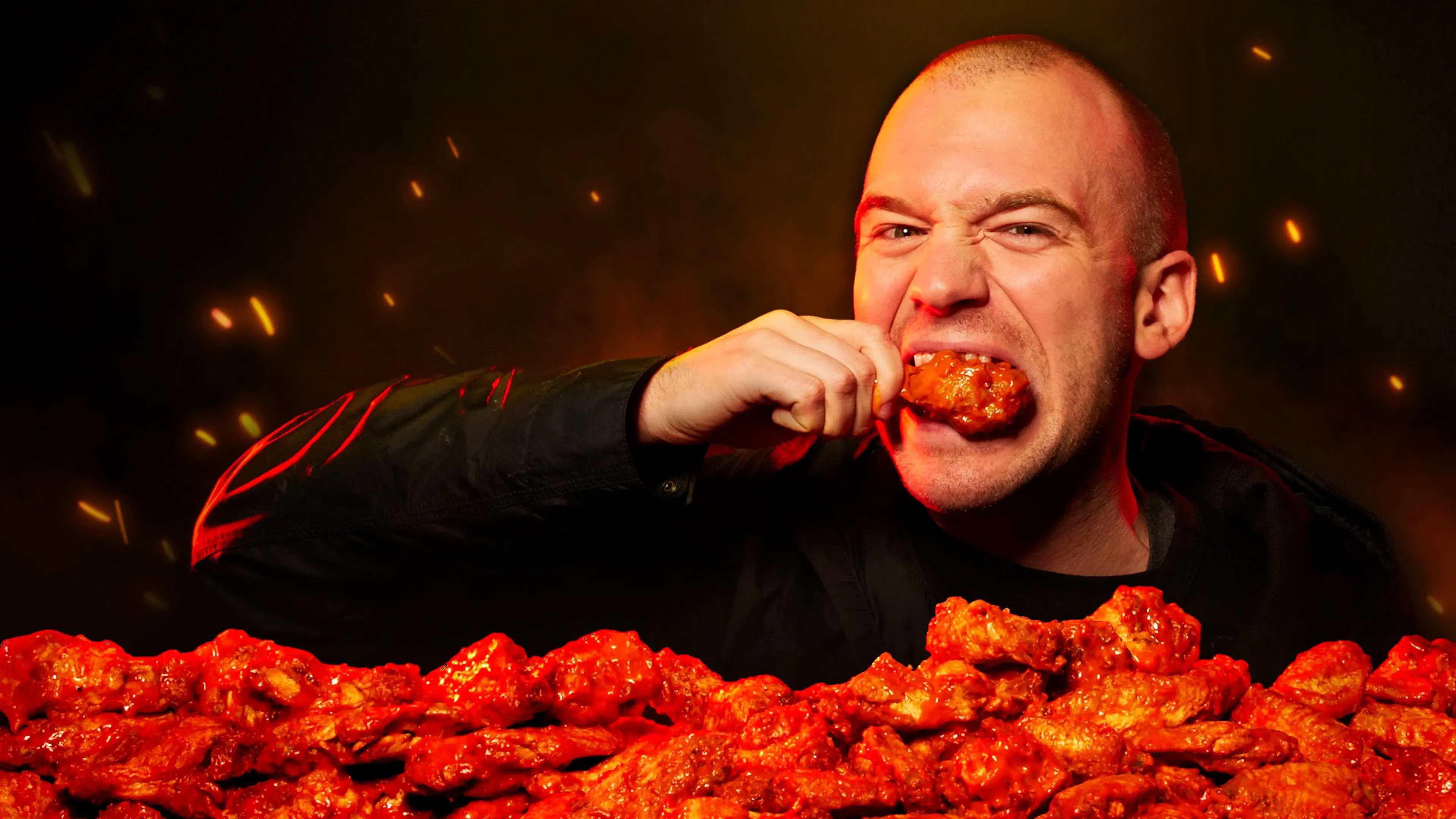 Hot Ones backdrop