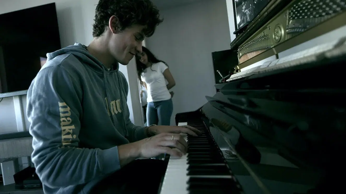 Shawn Mendes: In Wonder backdrop