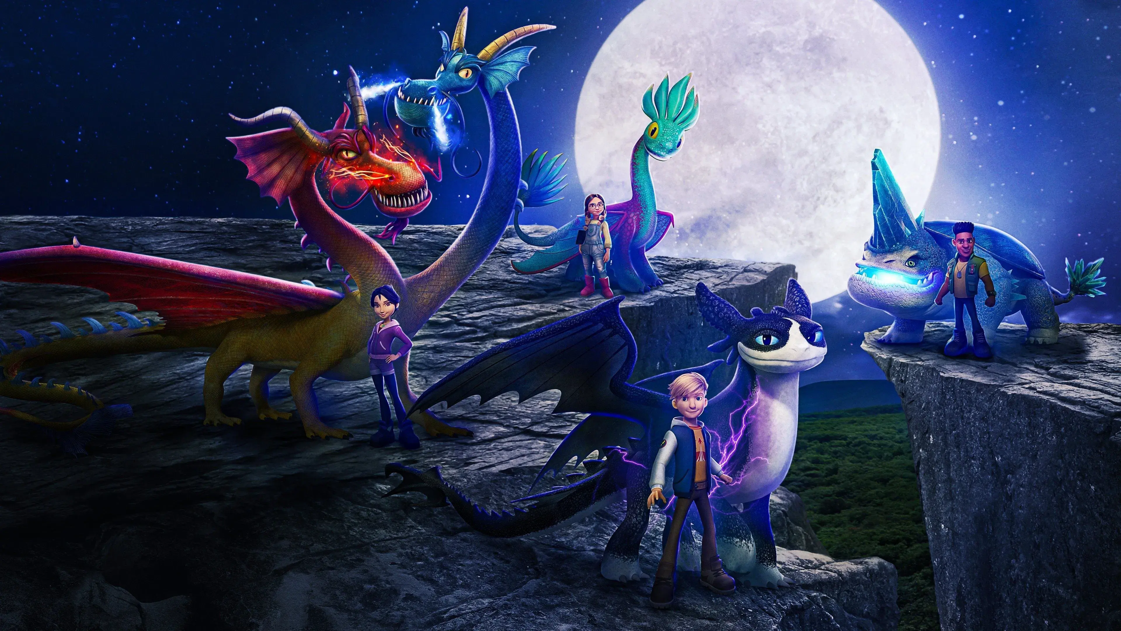 Dragons: The Nine Realms backdrop