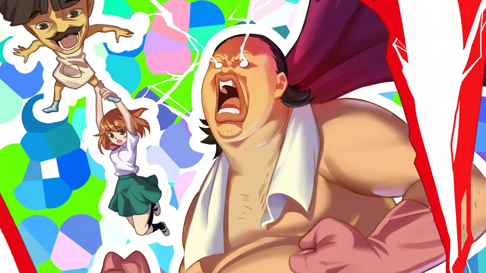 To Be Hero backdrop