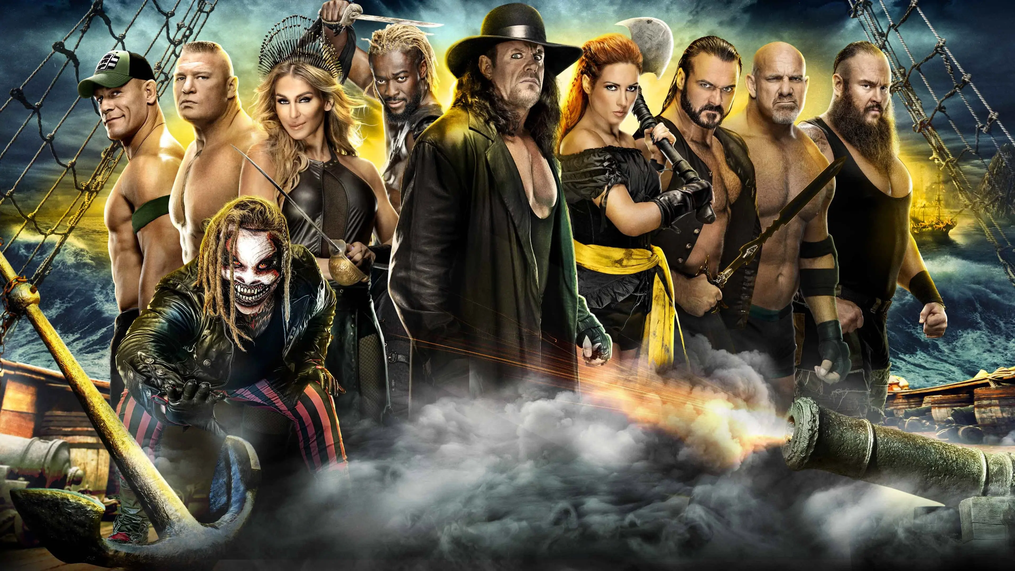 WWE WrestleMania 36: Part 1 backdrop
