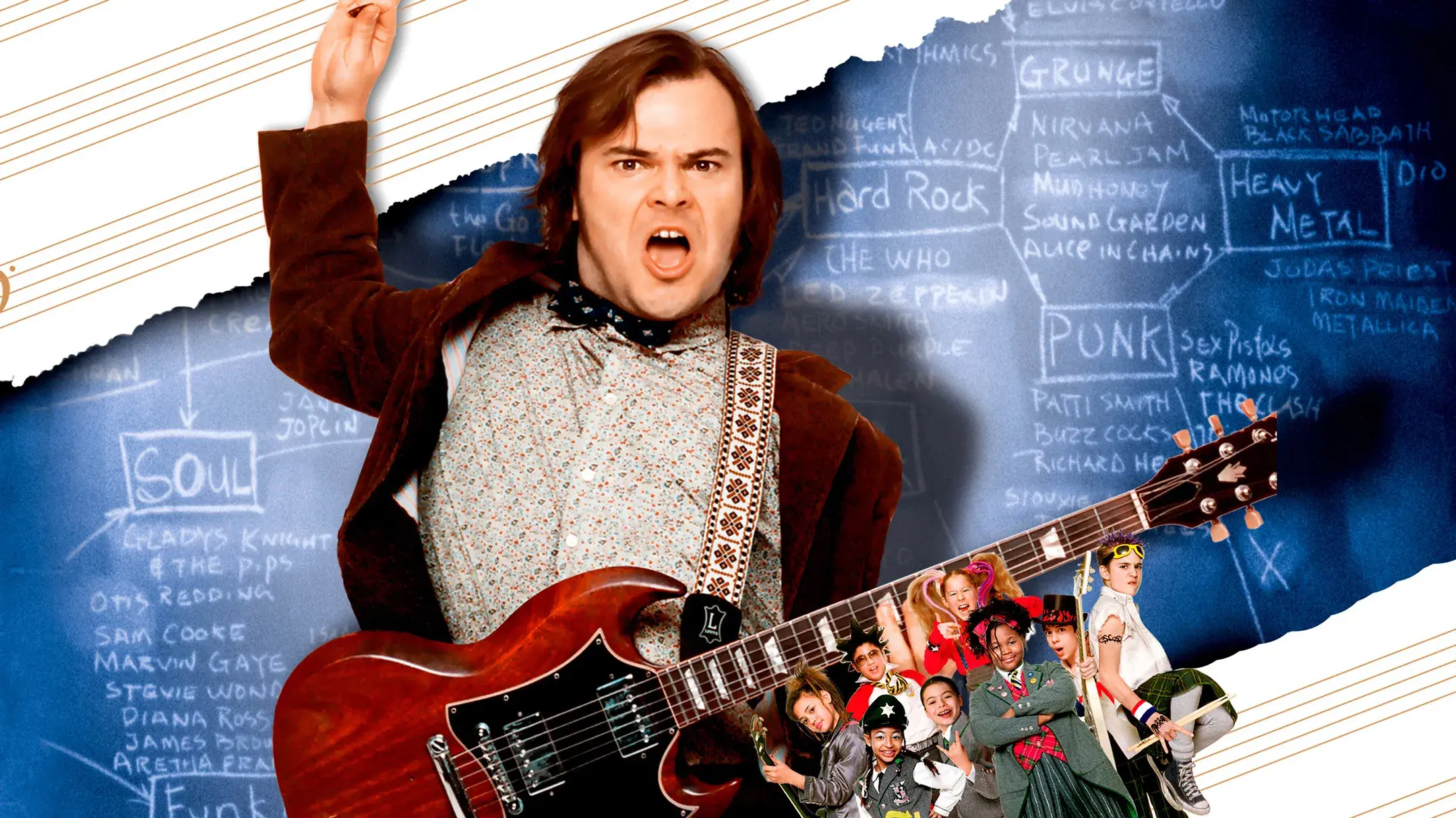 The School of Rock backdrop