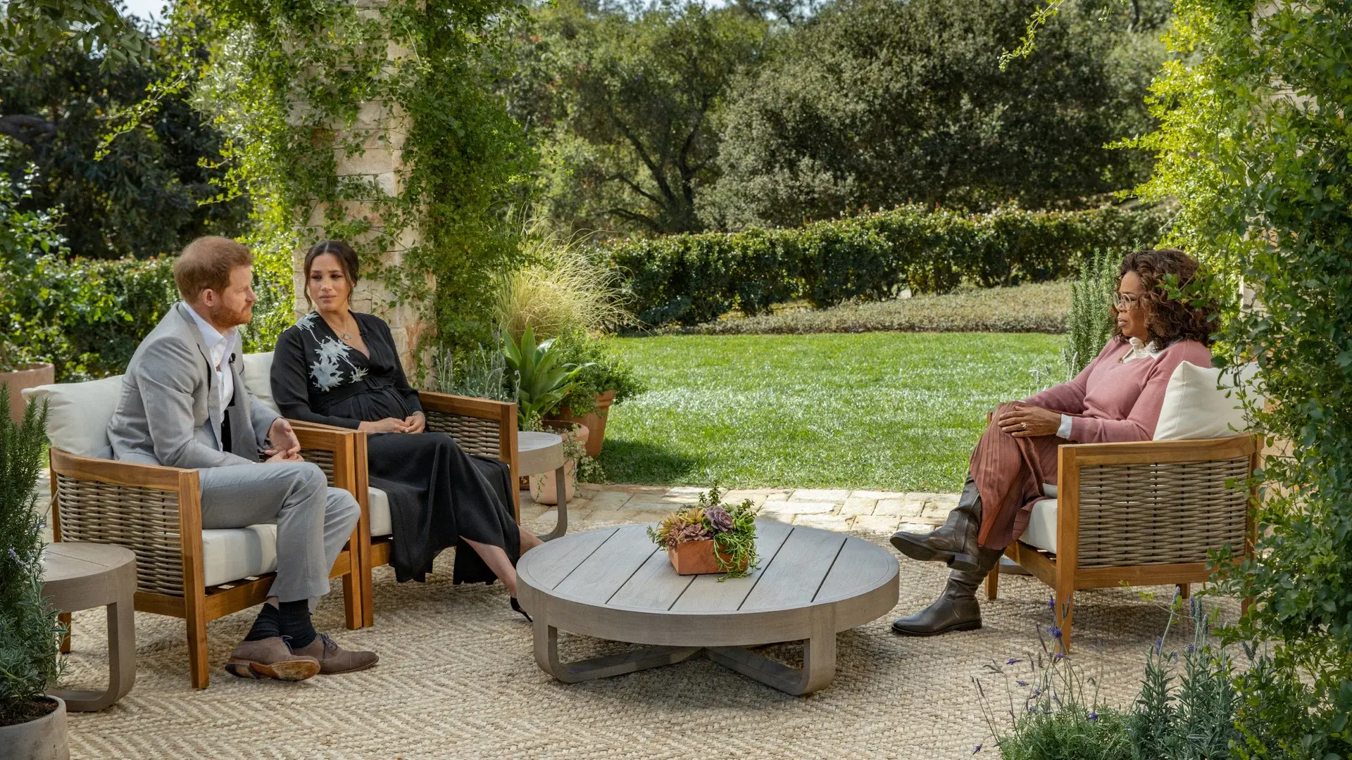 Oprah with Meghan and Harry: A CBS Primetime Special backdrop
