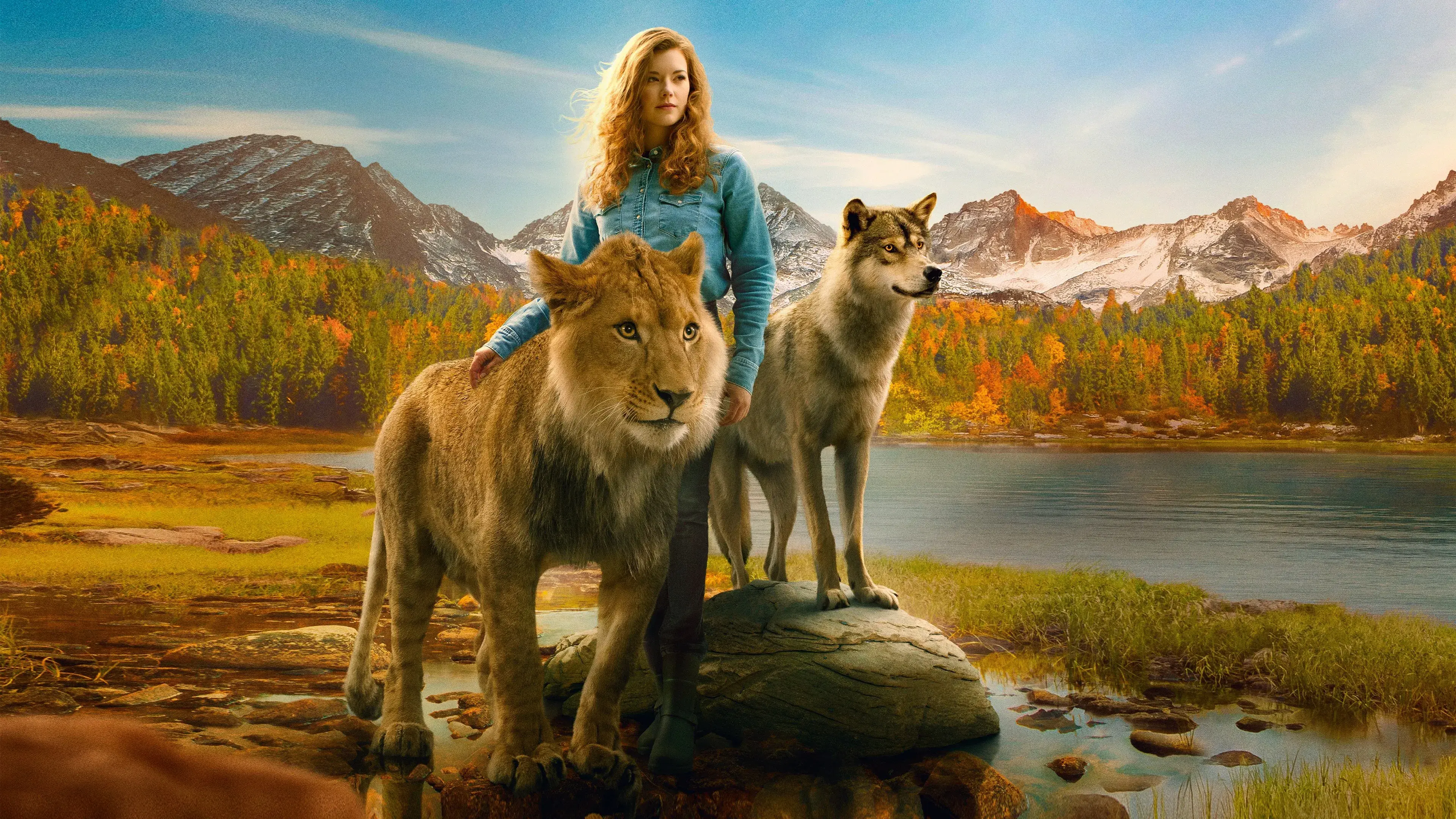 The Wolf and the Lion backdrop