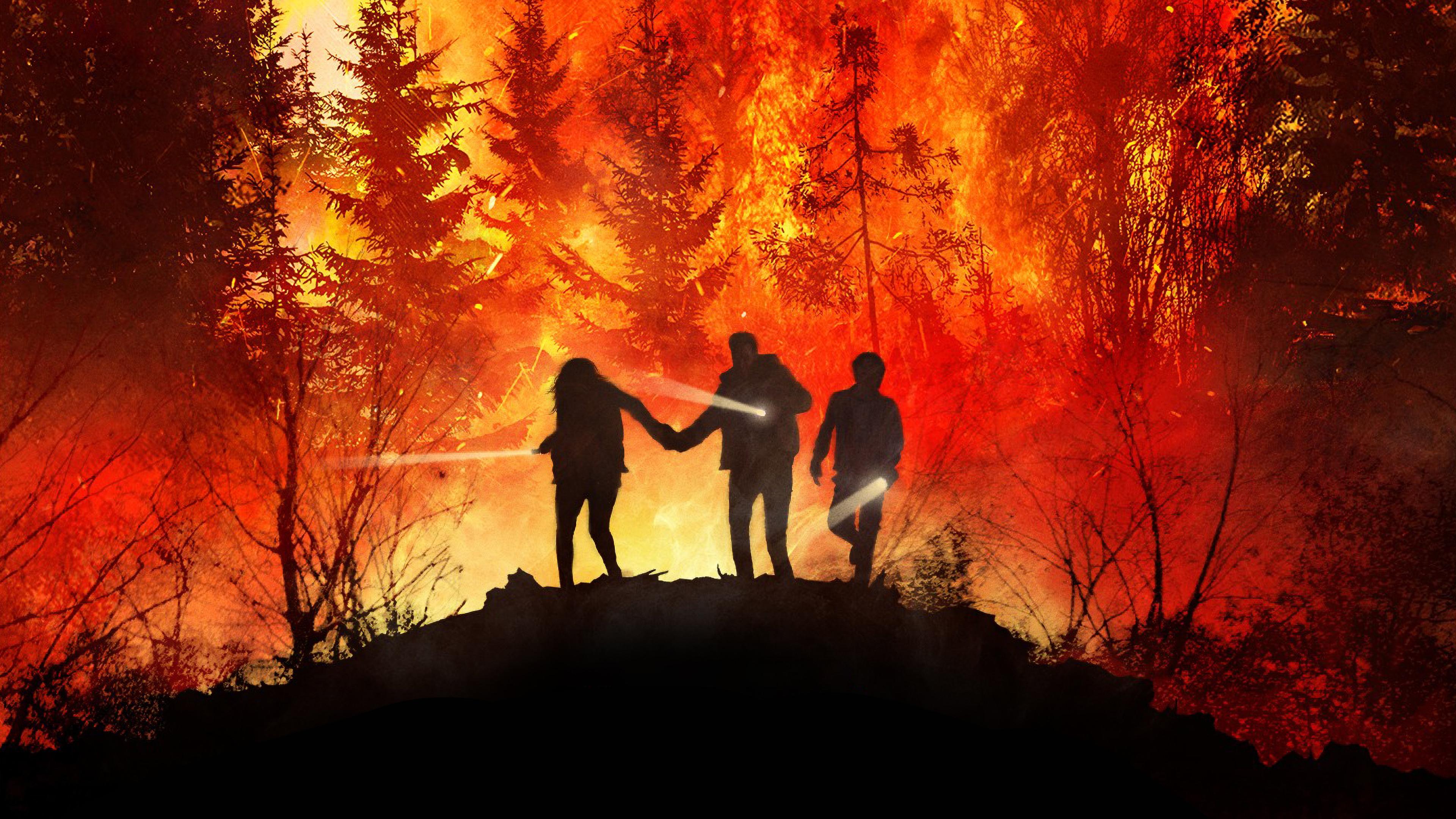 On Fire backdrop