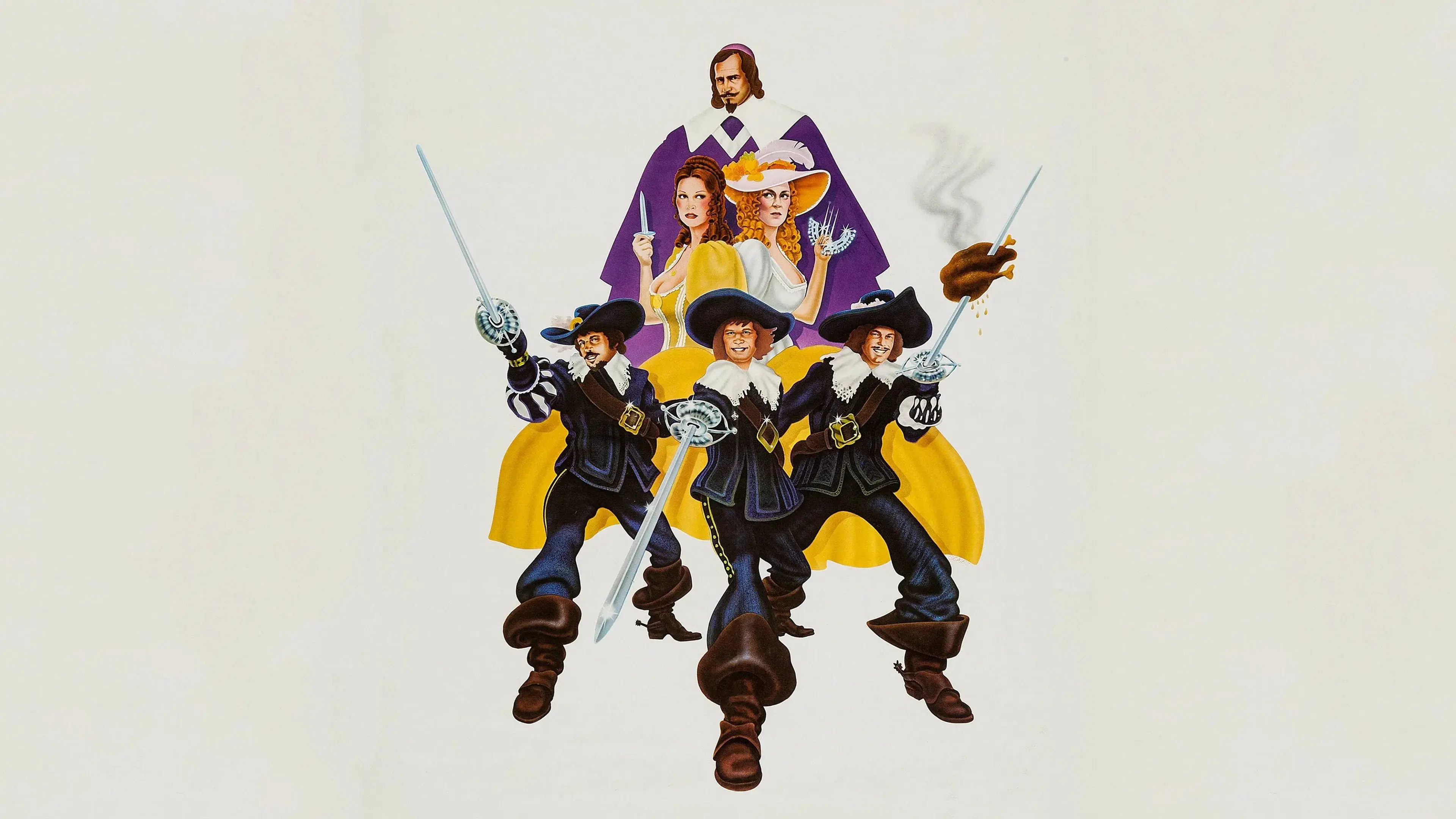 The Three Musketeers backdrop