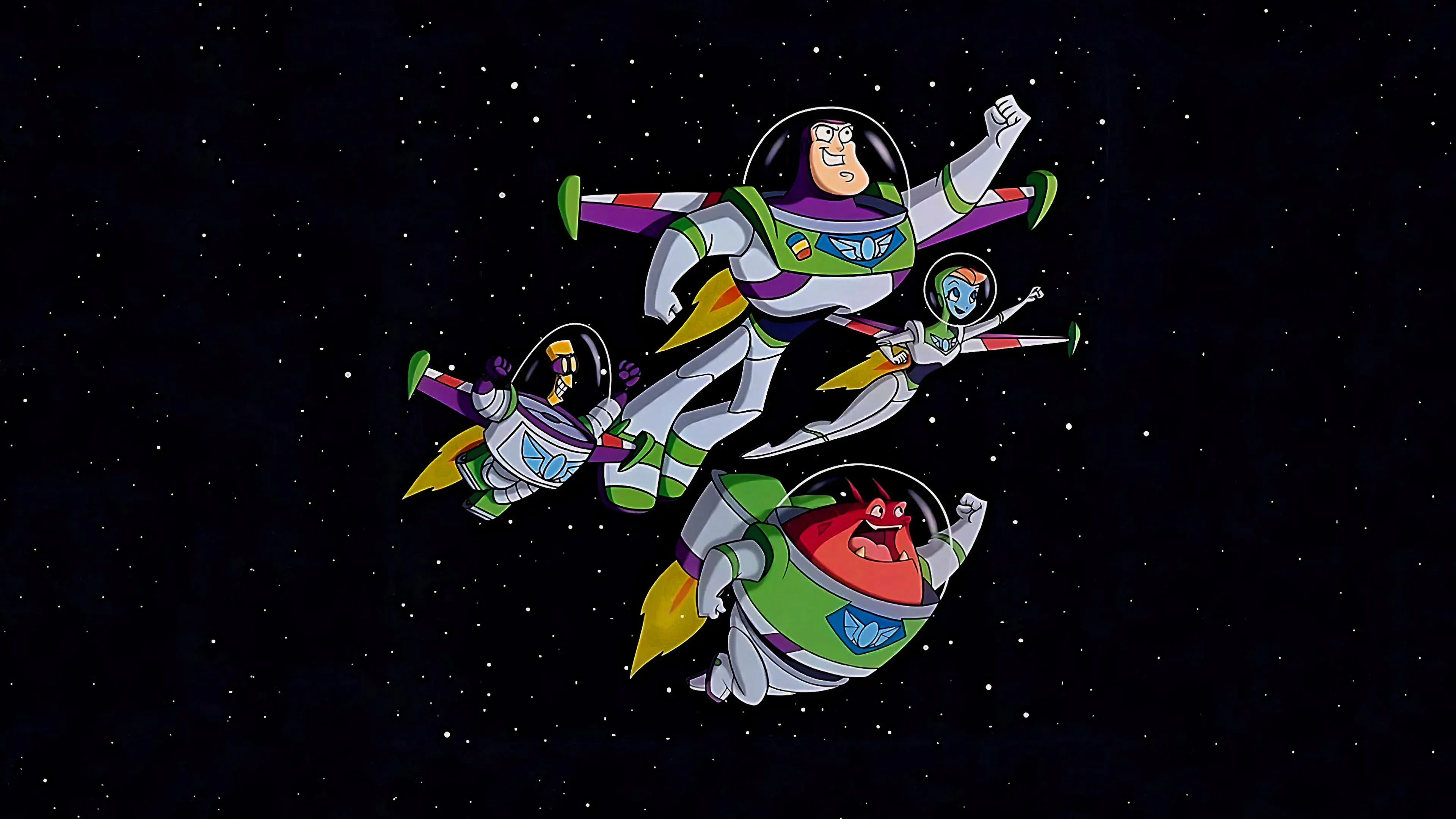 Buzz Lightyear of Star Command backdrop
