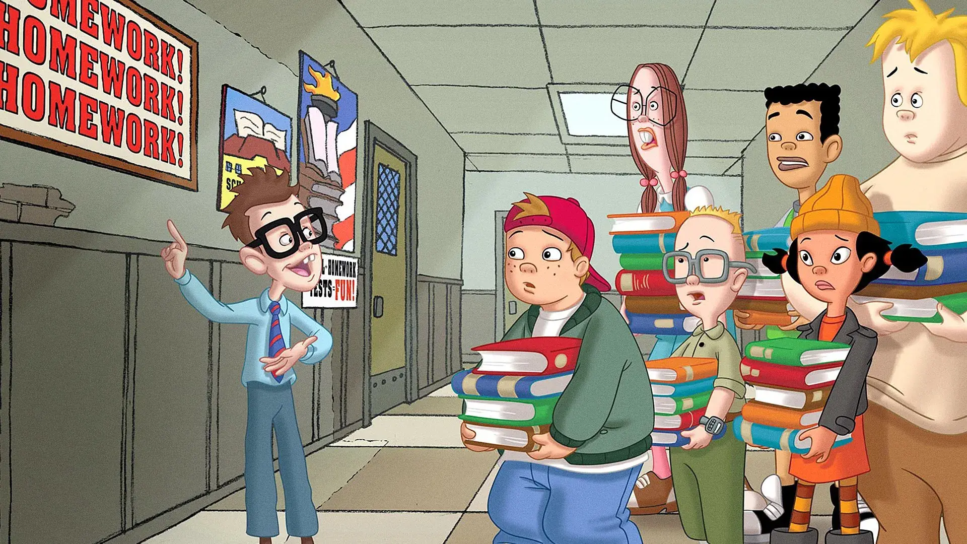 Recess: Taking the Fifth Grade backdrop