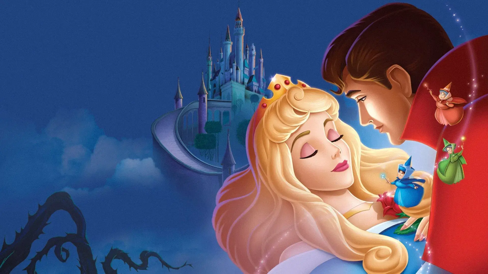 Sleeping Beauty backdrop