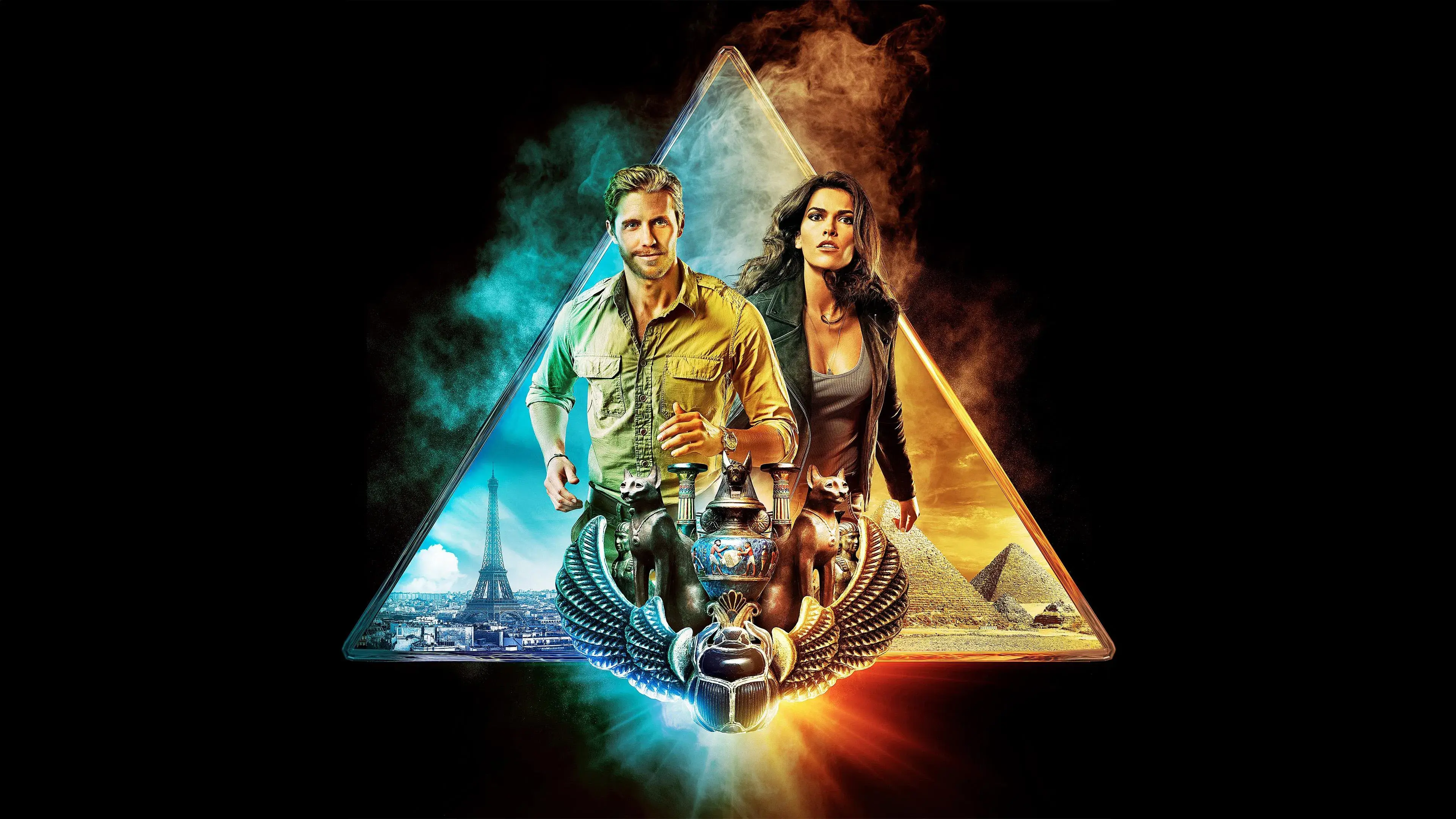 Blood & Treasure backdrop