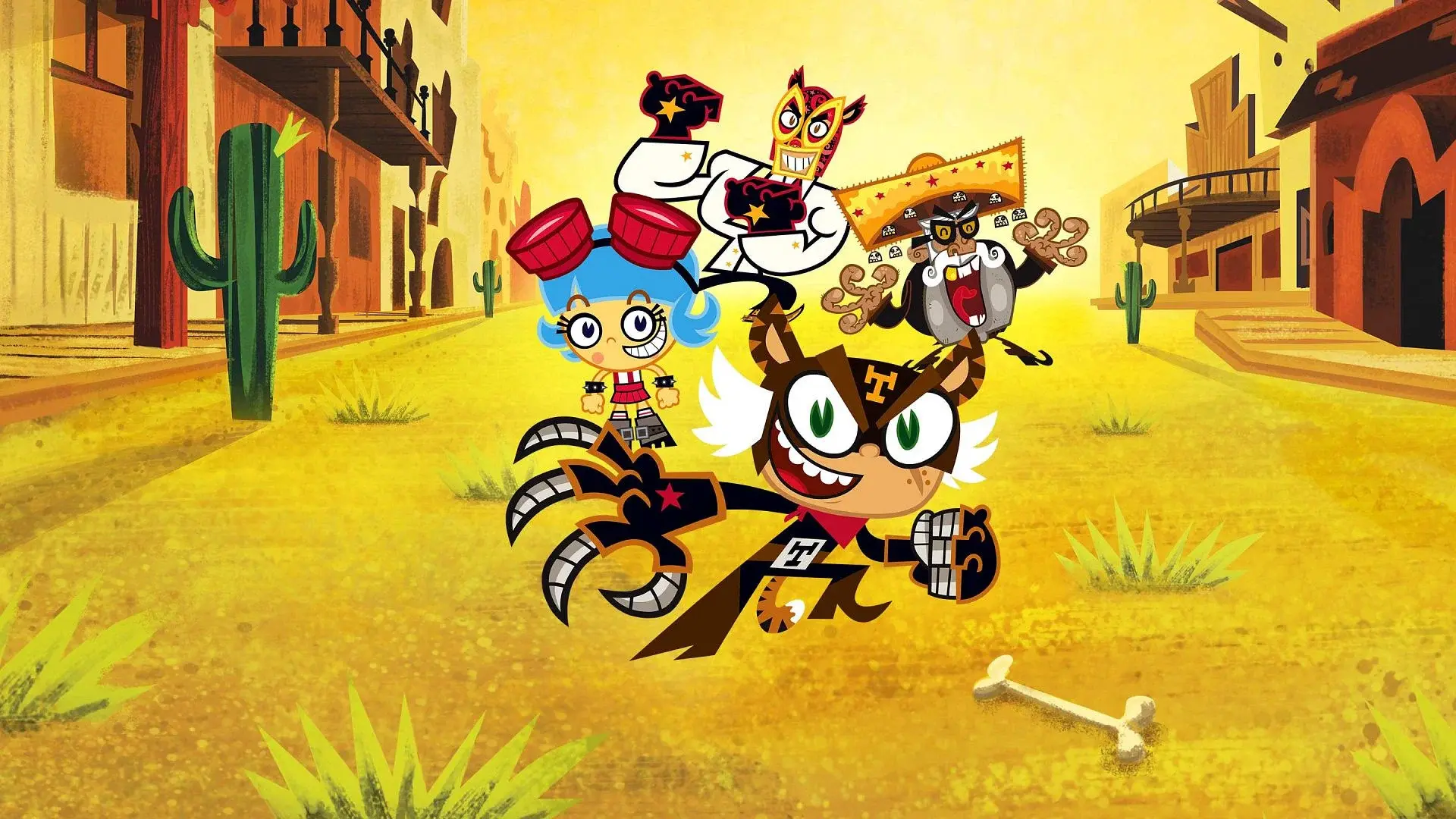 El Tigre: The Adventures of Manny Rivera backdrop