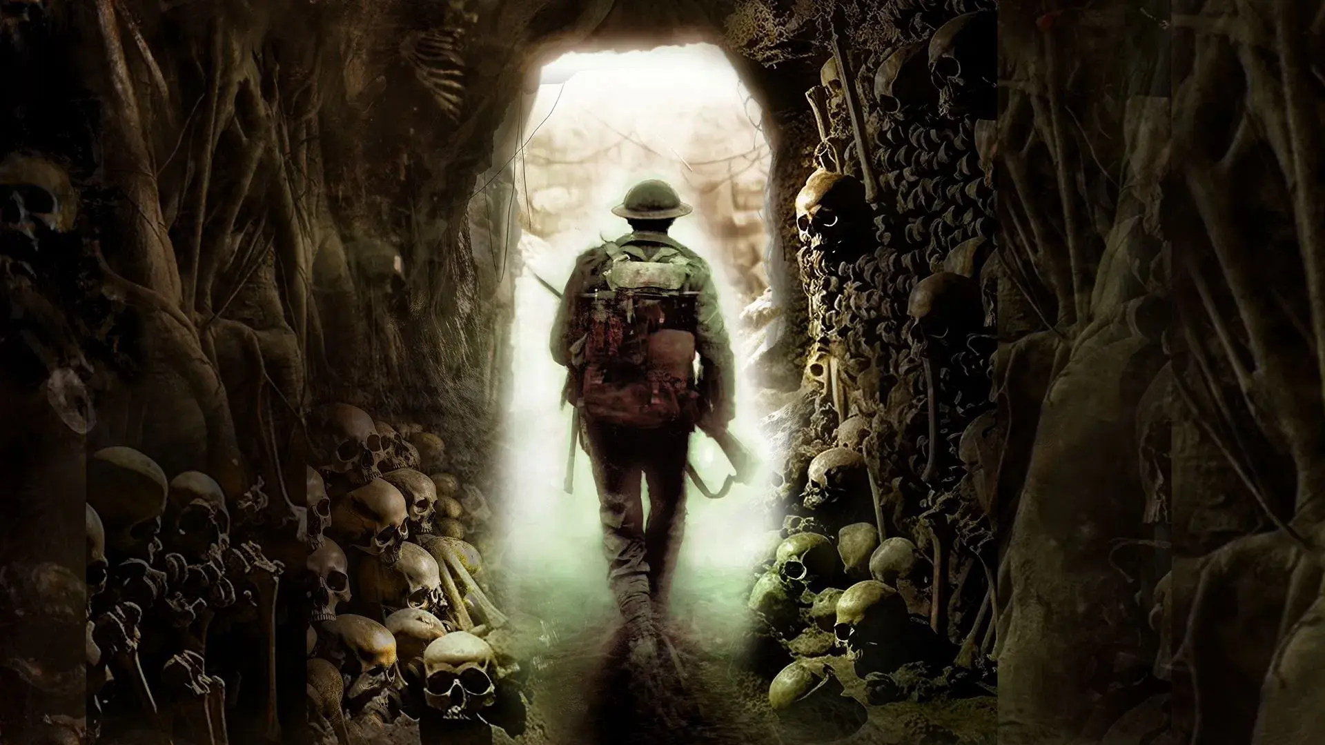Bunker backdrop