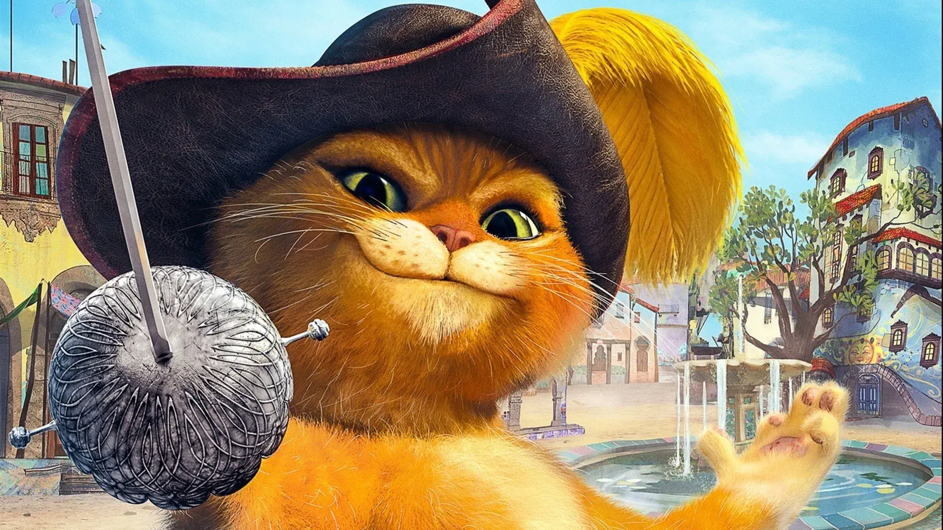 The Adventures of Puss in Boots backdrop