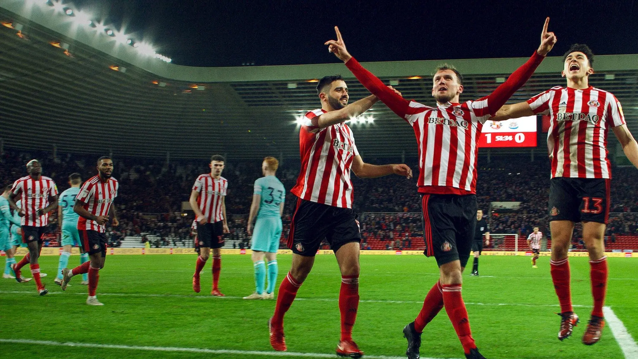 Sunderland 'Til I Die backdrop