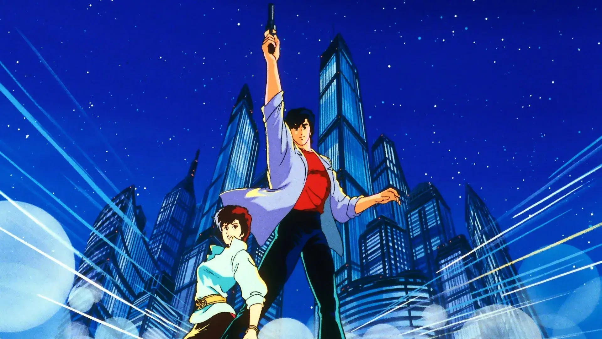 City Hunter backdrop