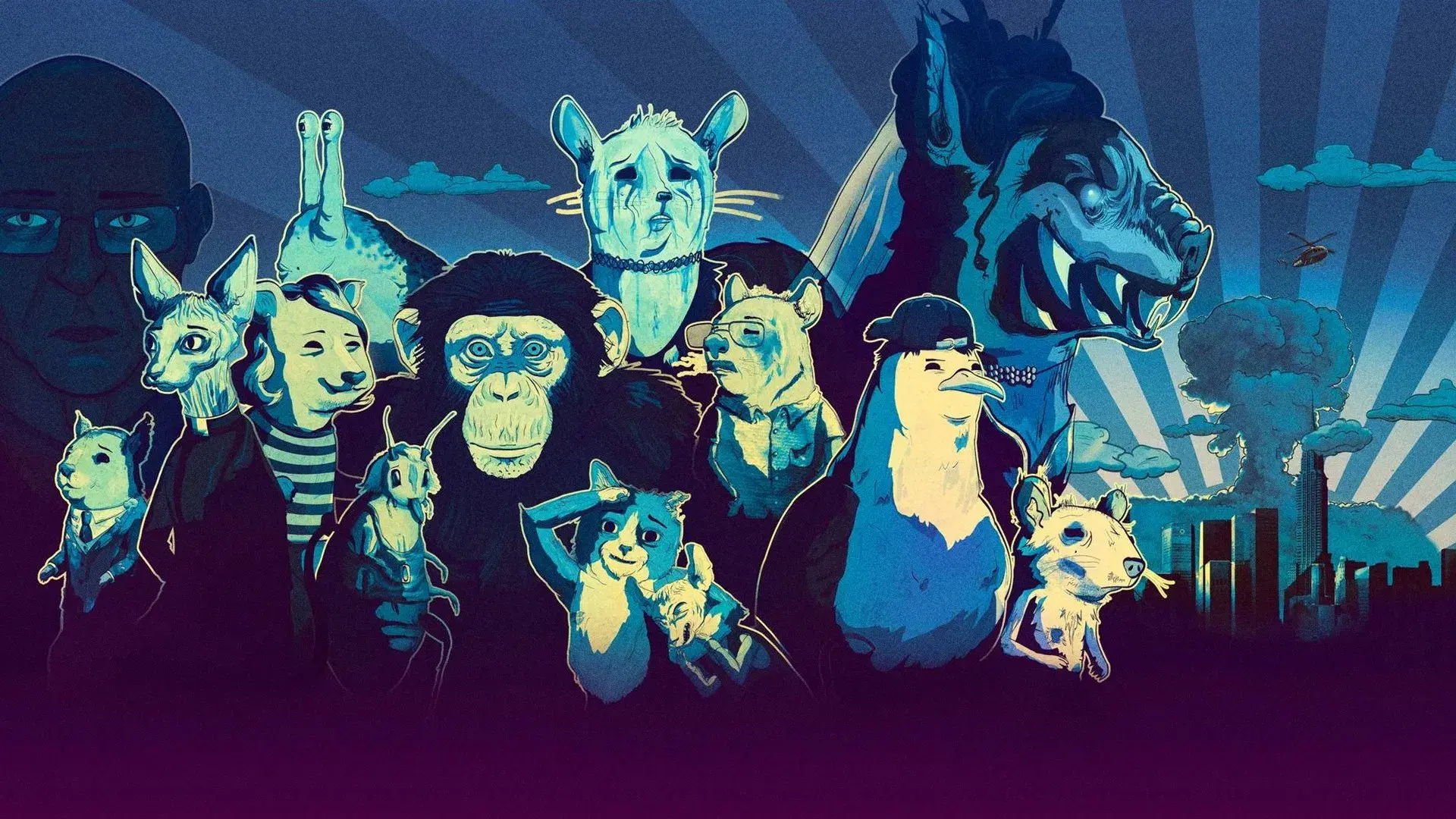 Animals. backdrop