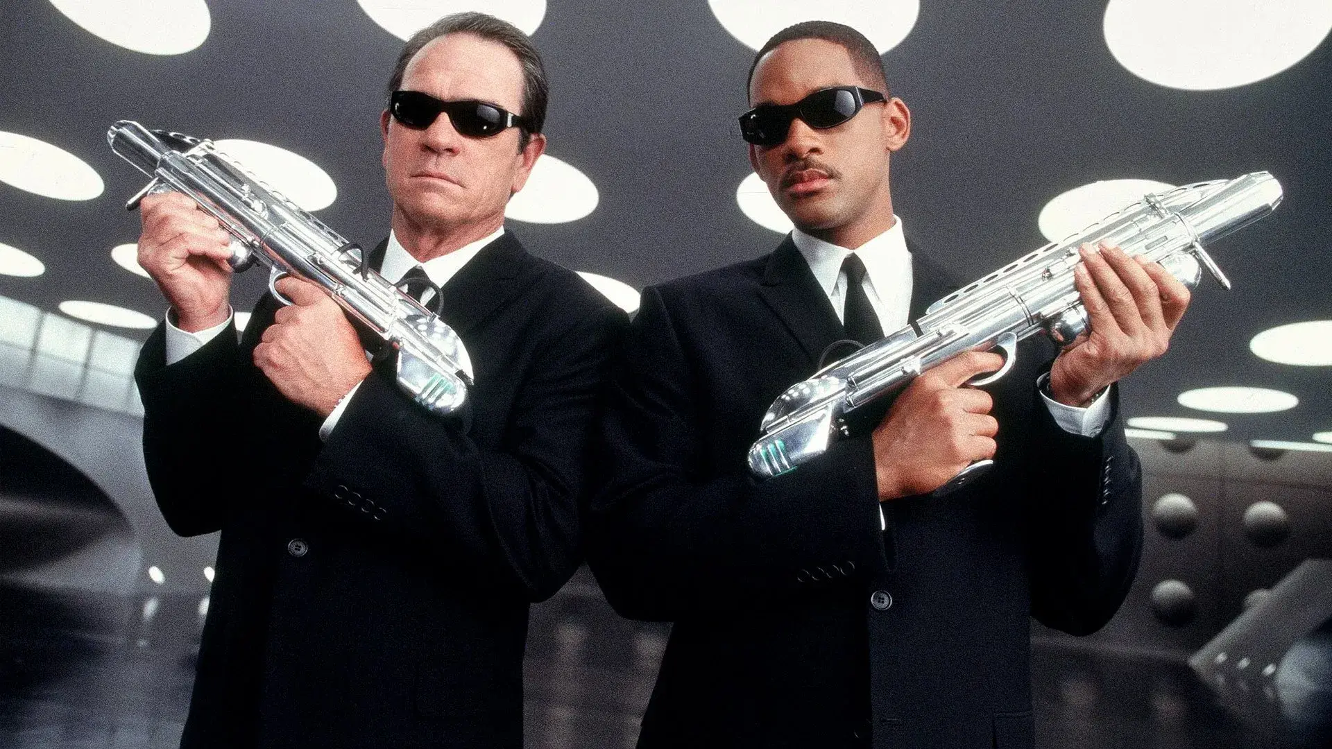 Men in Black backdrop