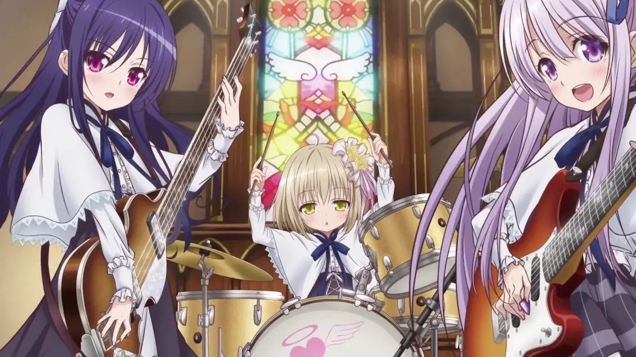 Angel's 3Piece! backdrop