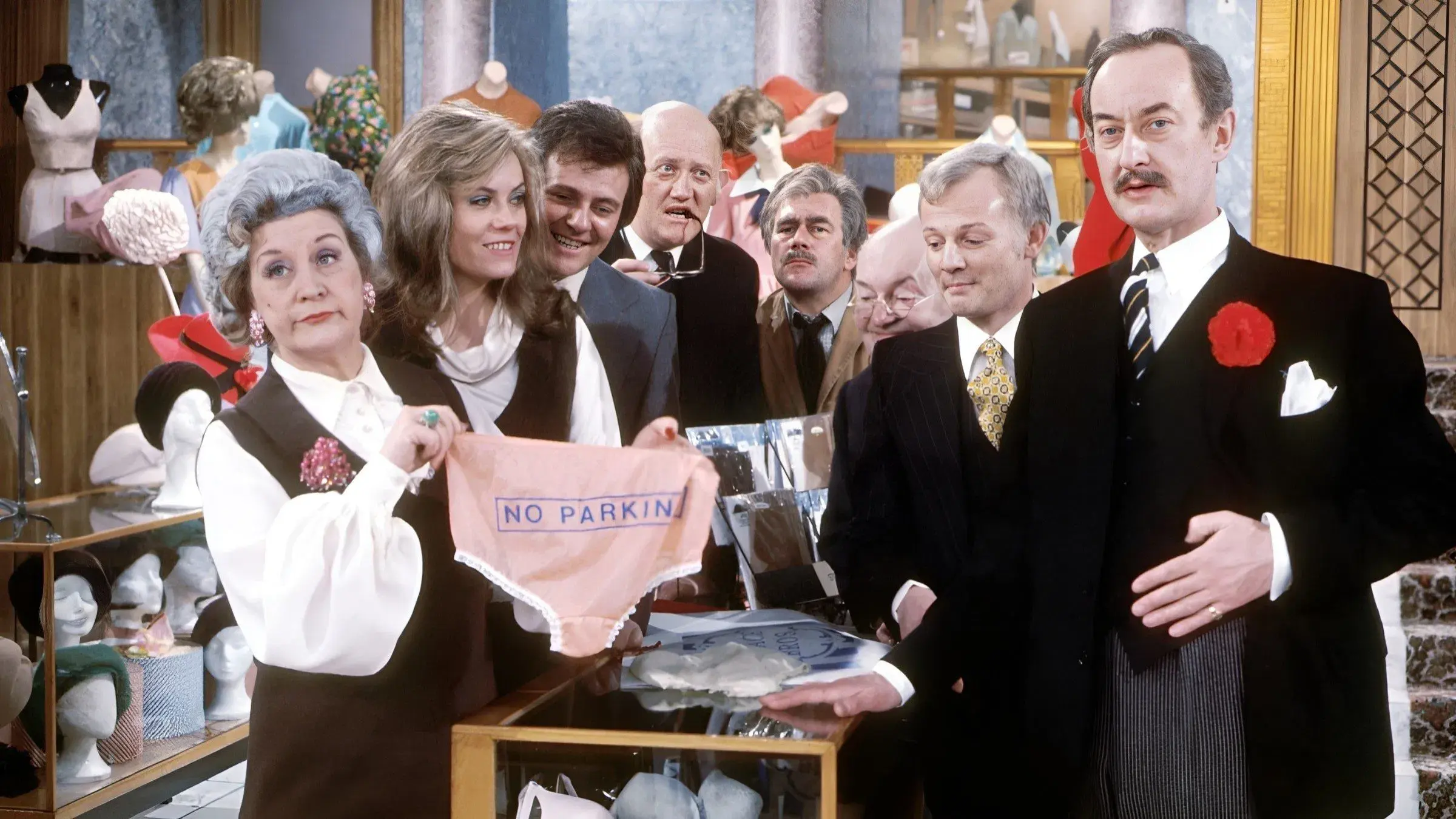 Are You Being Served? backdrop