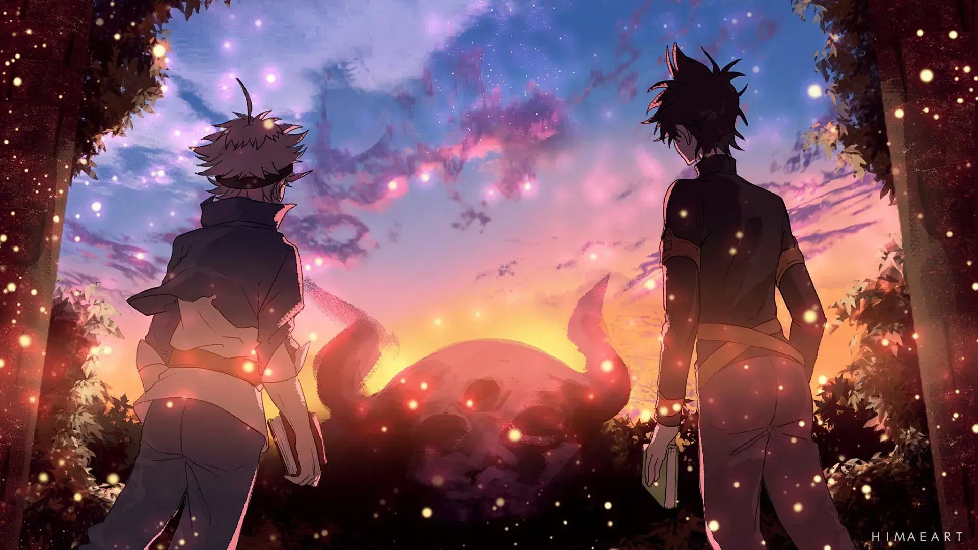 Black Clover backdrop