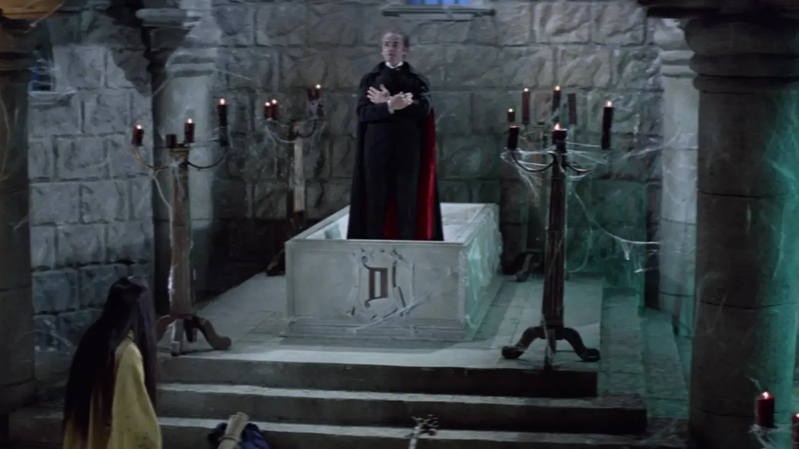The Legend of the 7 Golden Vampires backdrop
