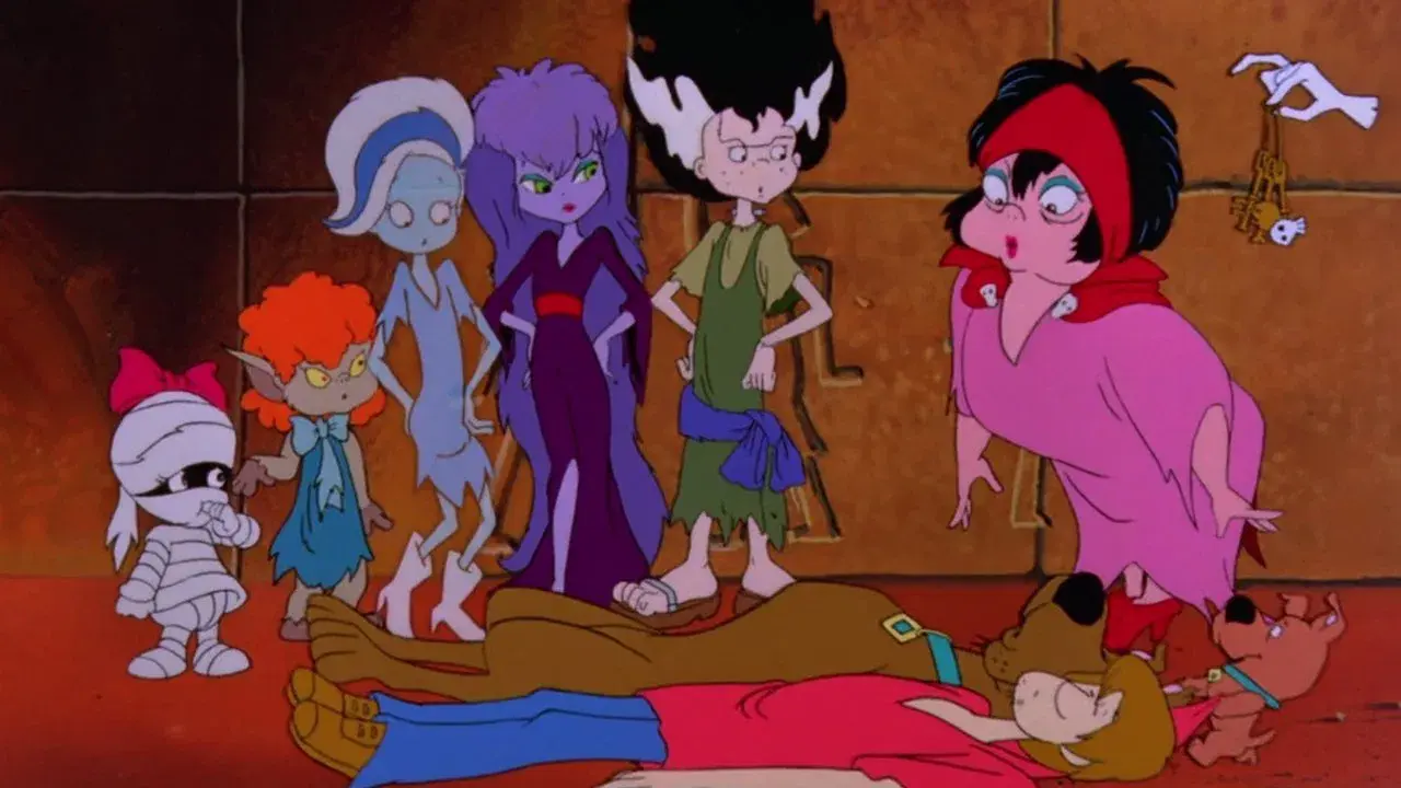 Scooby-Doo and the Ghoul School backdrop