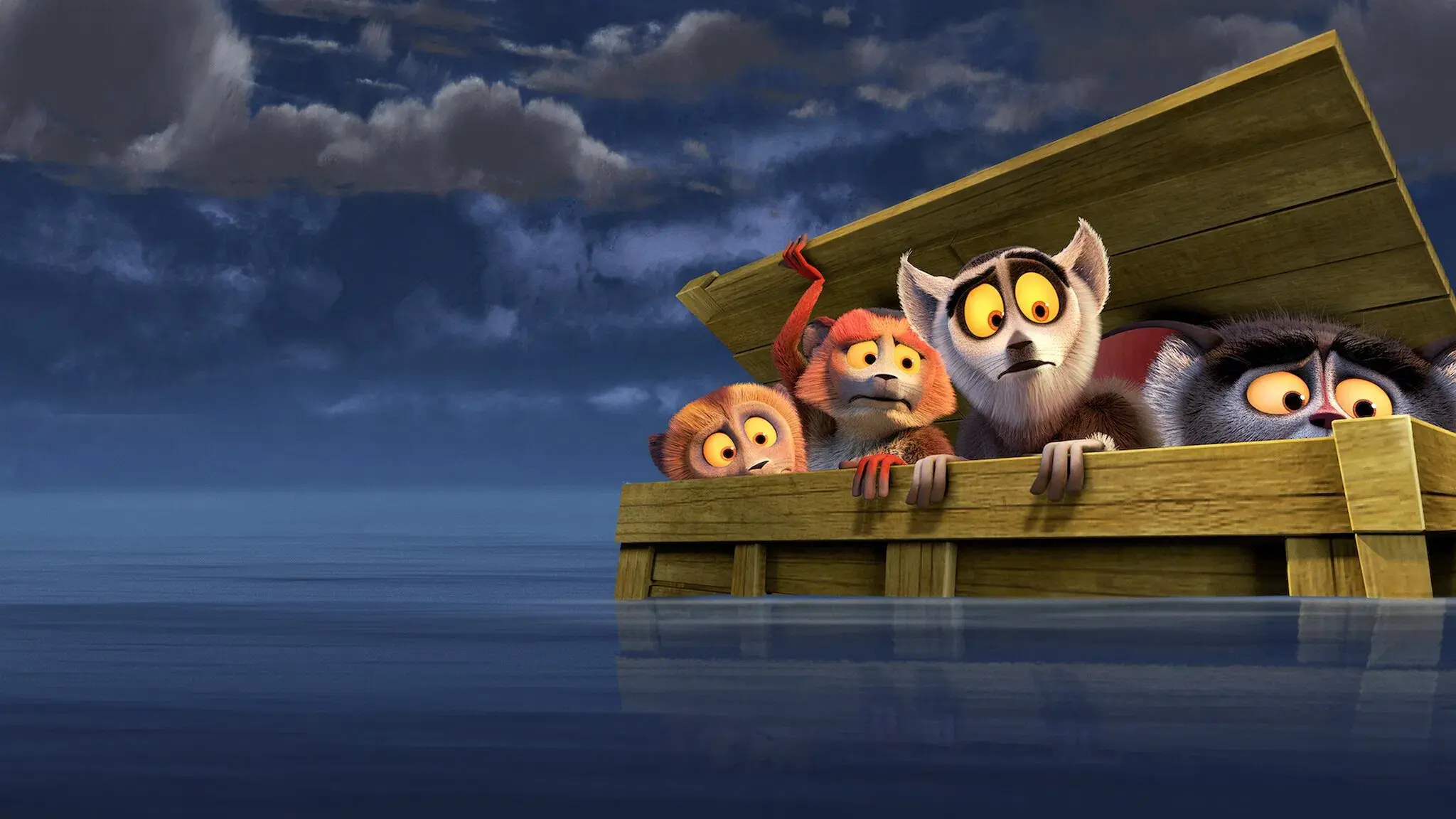 All Hail King Julien: Exiled backdrop