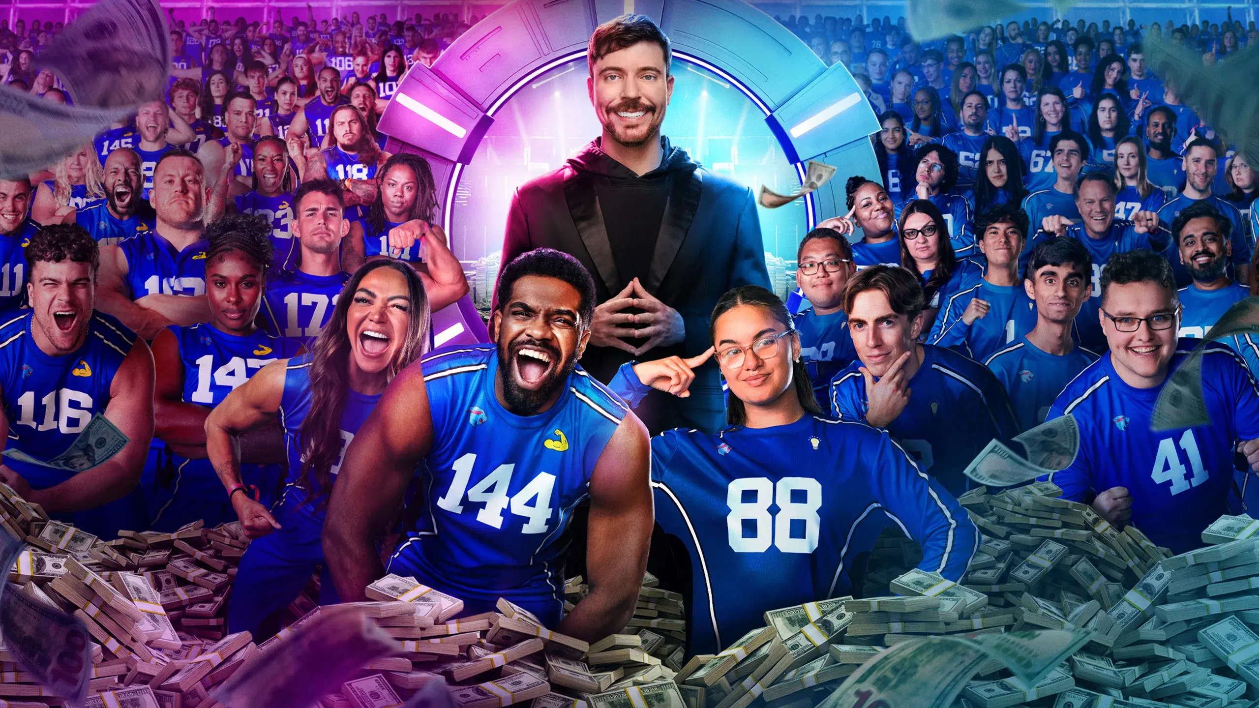 Beast Games backdrop