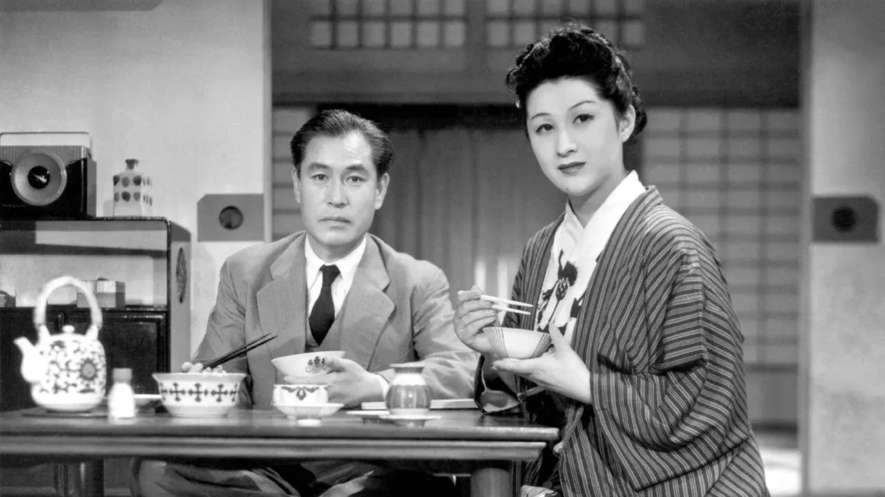 The Flavor of Green Tea Over Rice backdrop