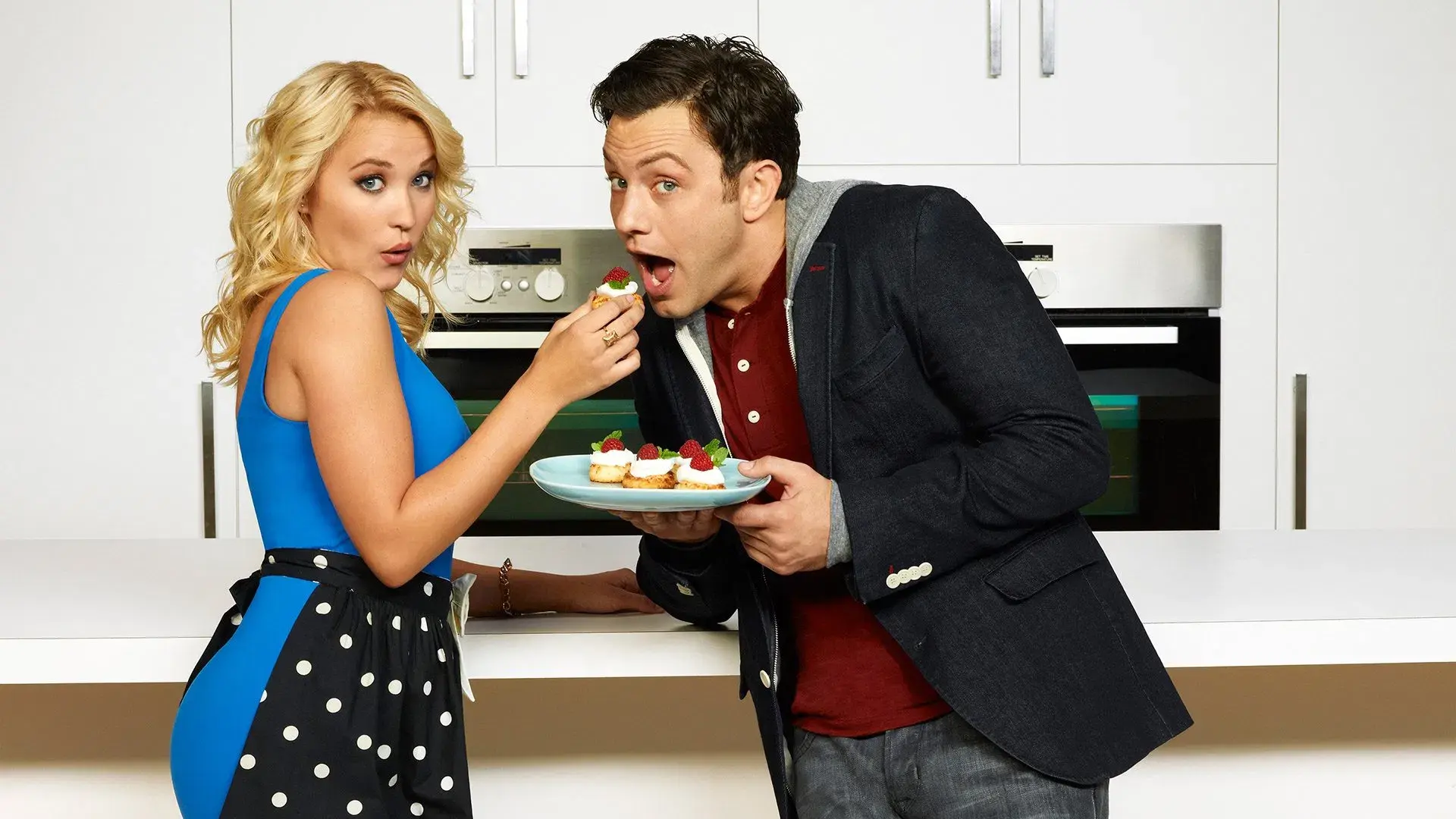 Young & Hungry backdrop