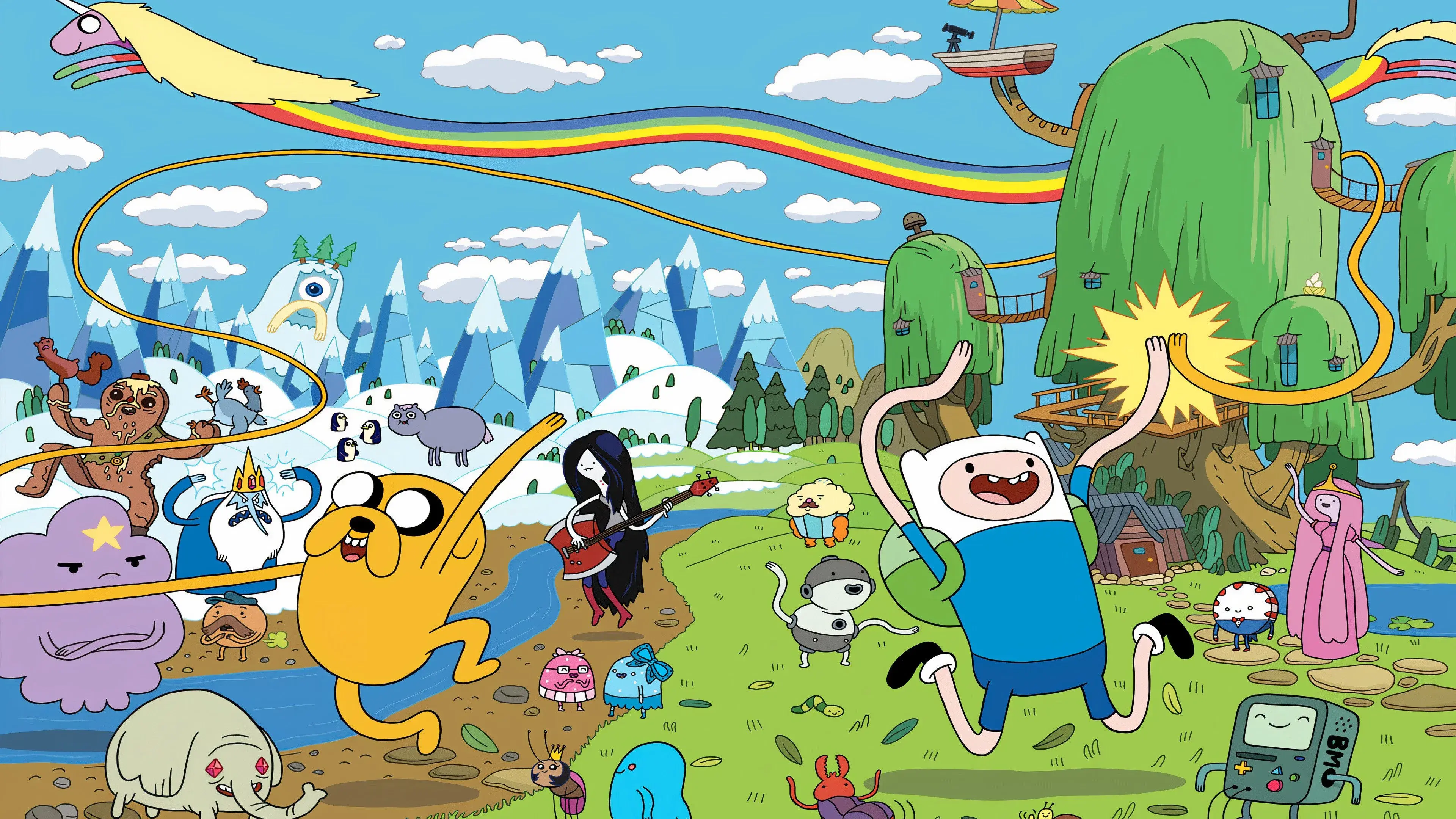 Adventure Time backdrop