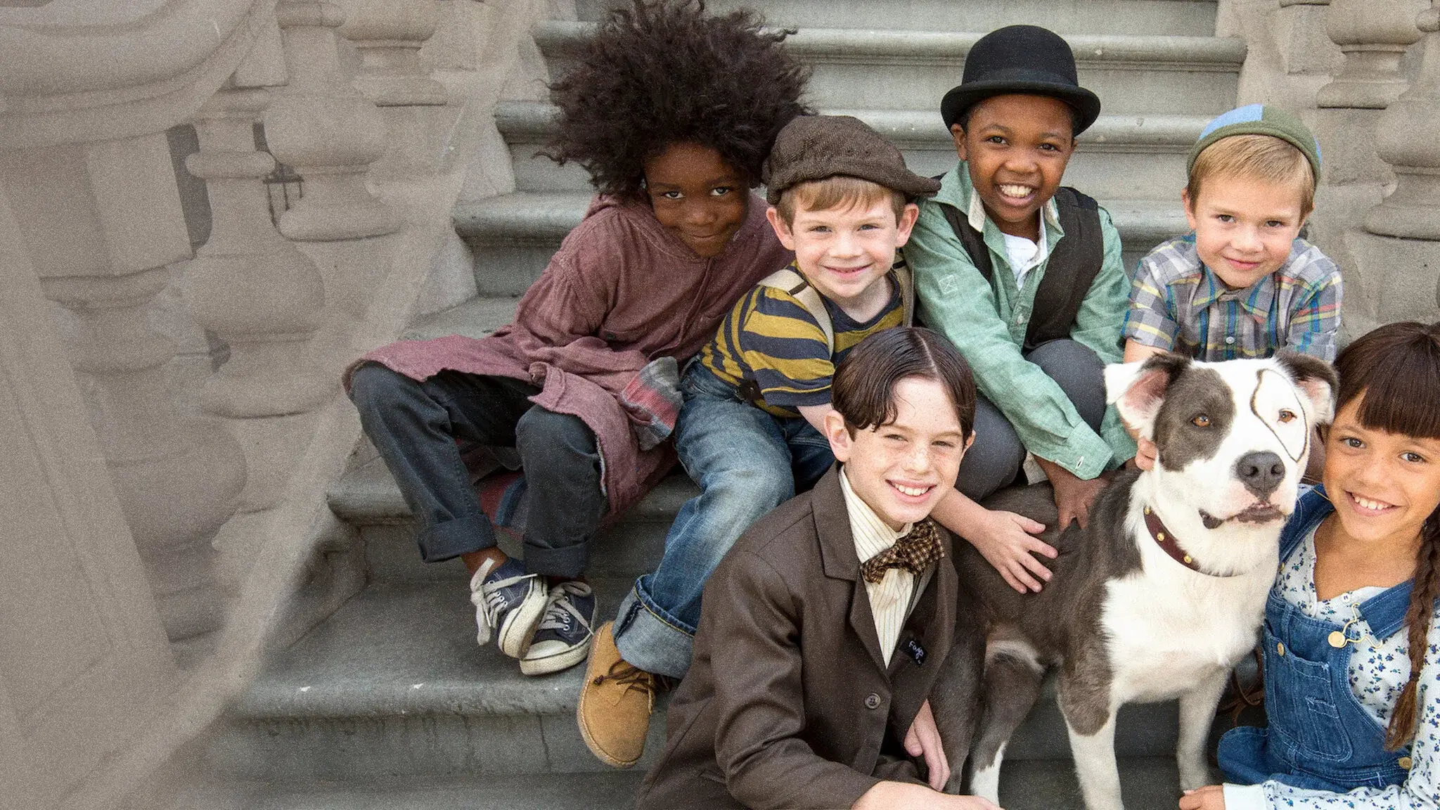 The Little Rascals Save the Day backdrop