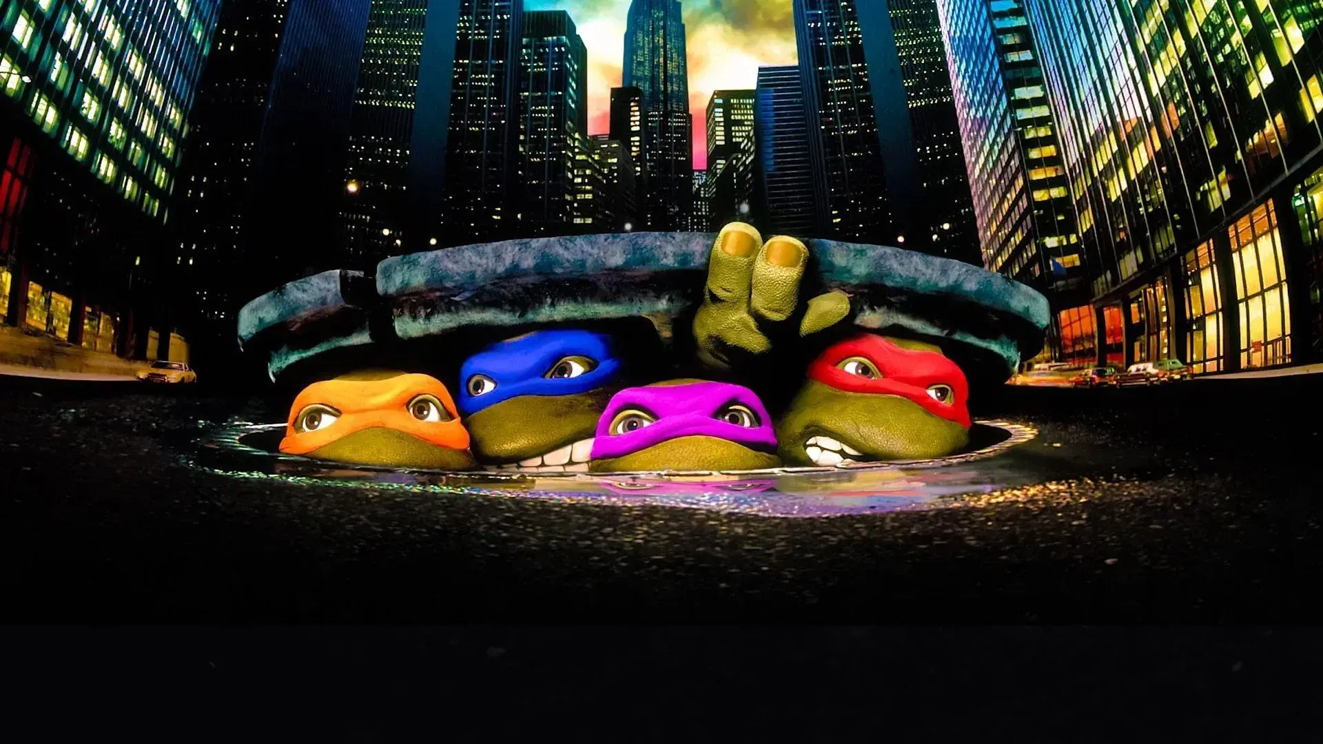 Teenage Mutant Ninja Turtles backdrop