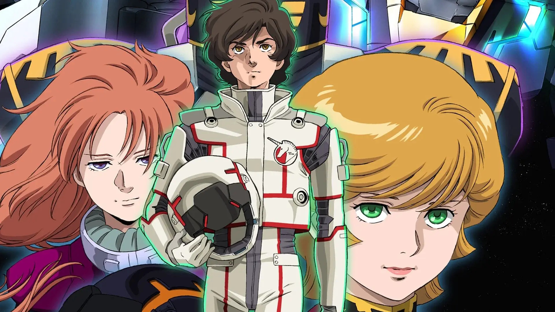 Mobile Suit Gundam Unicorn backdrop