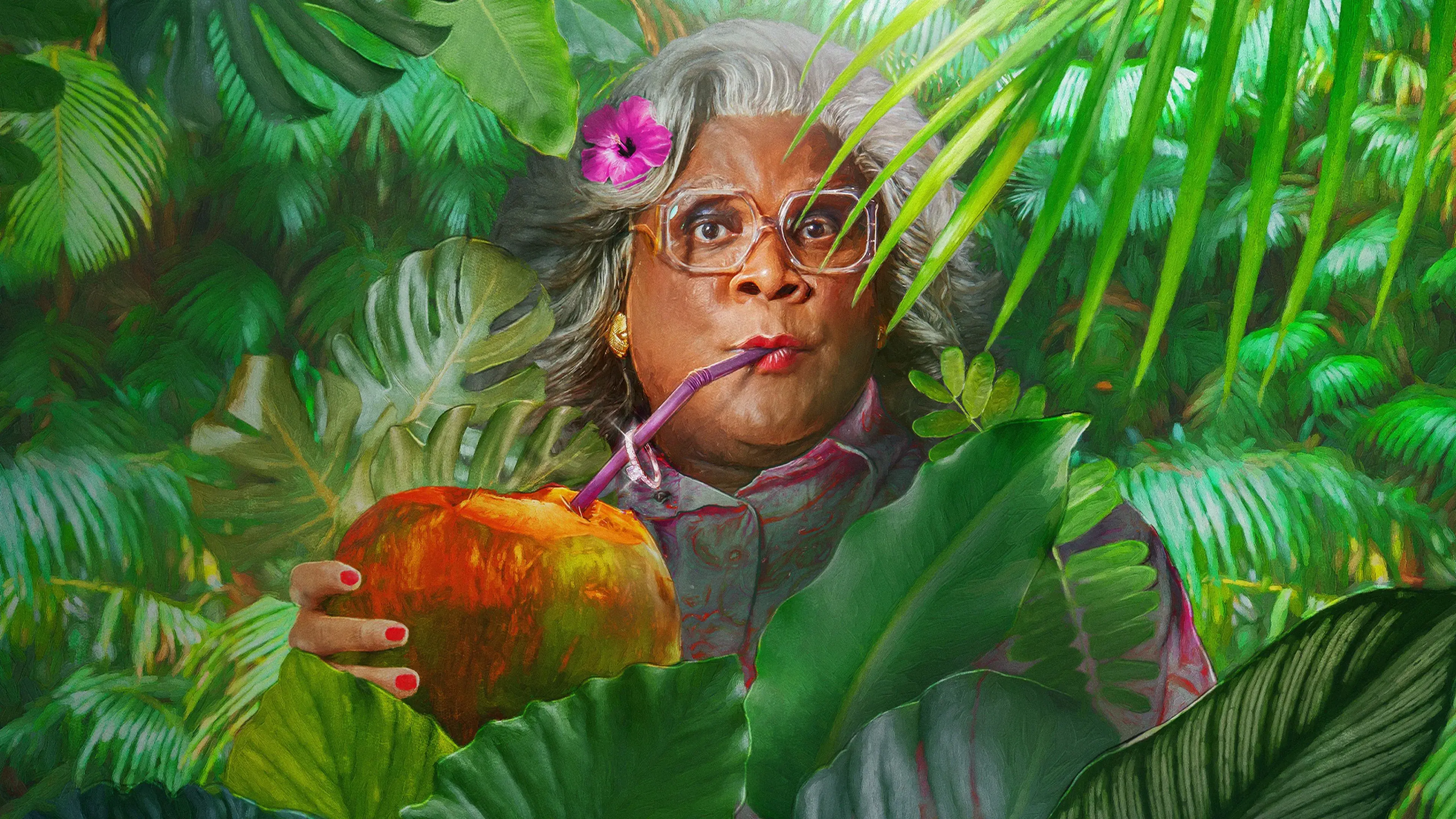 Madea's Destination Wedding backdrop