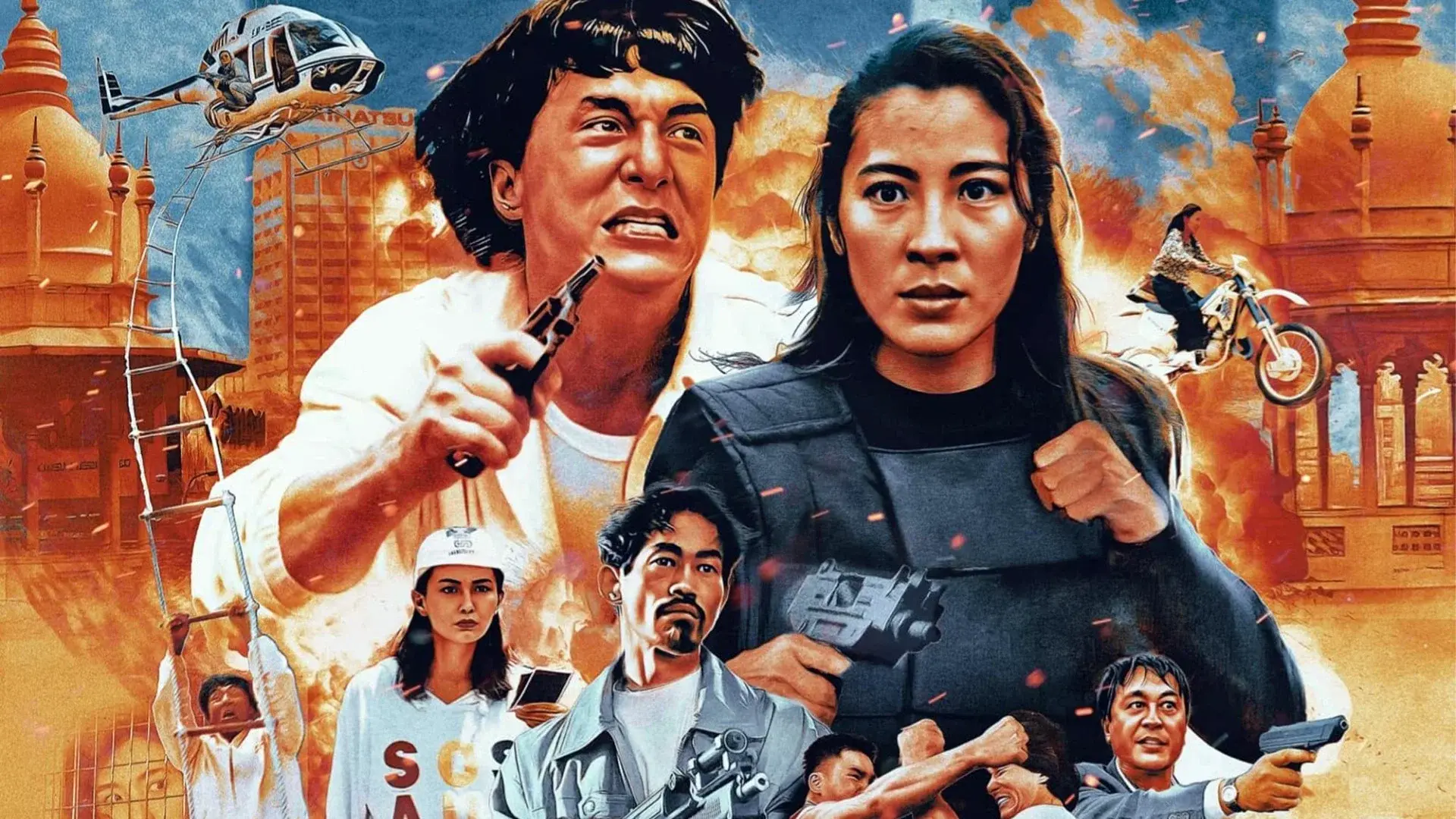 Police Story 3: Super Cop backdrop