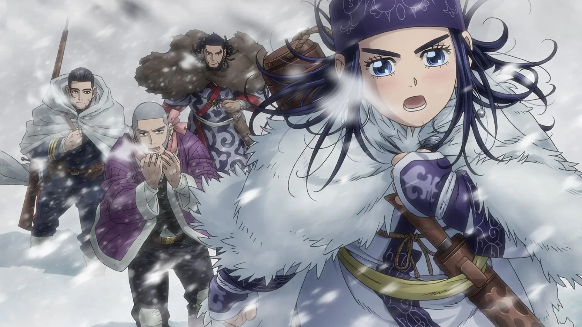 Golden Kamuy backdrop