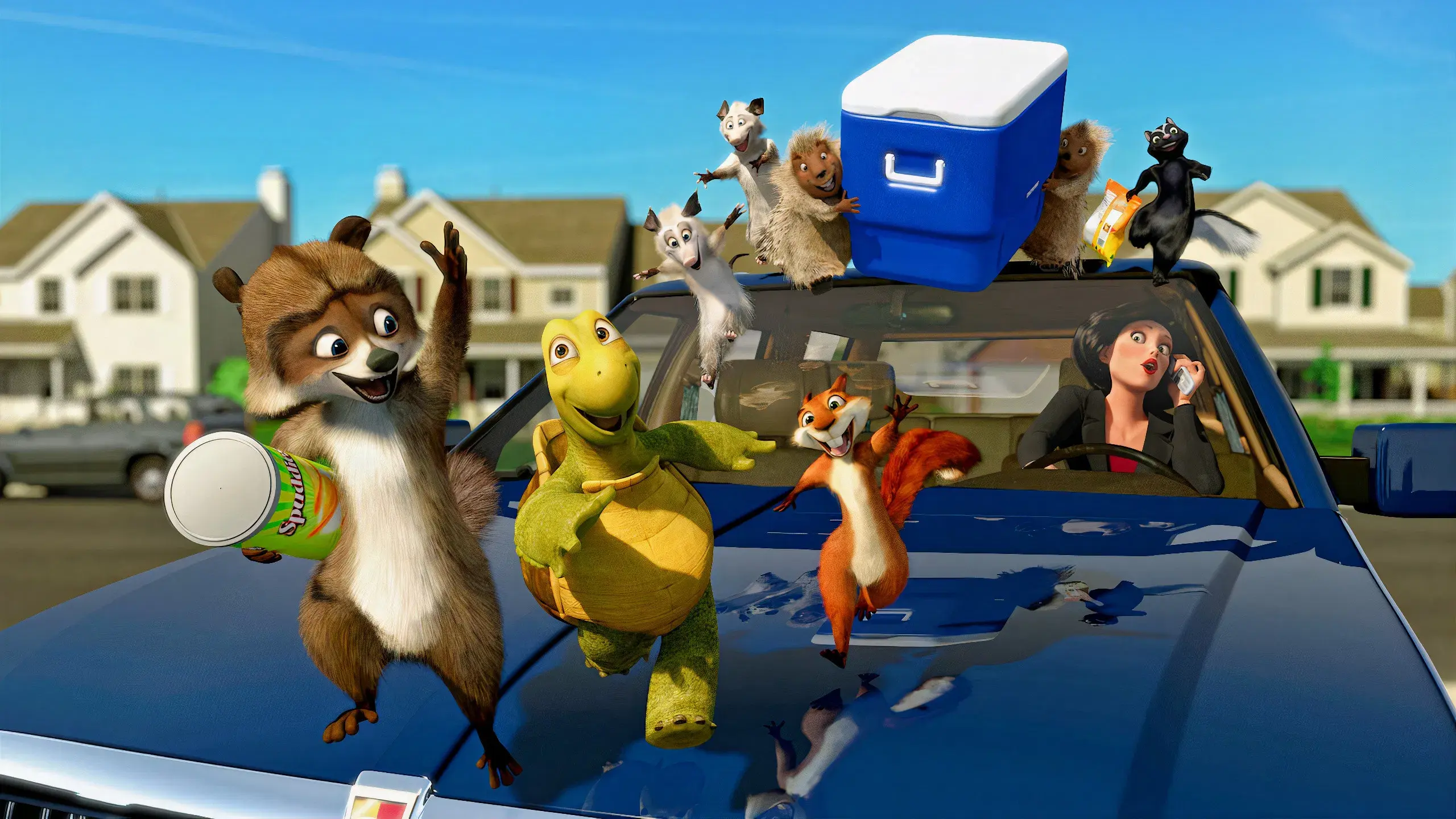 Over the Hedge backdrop