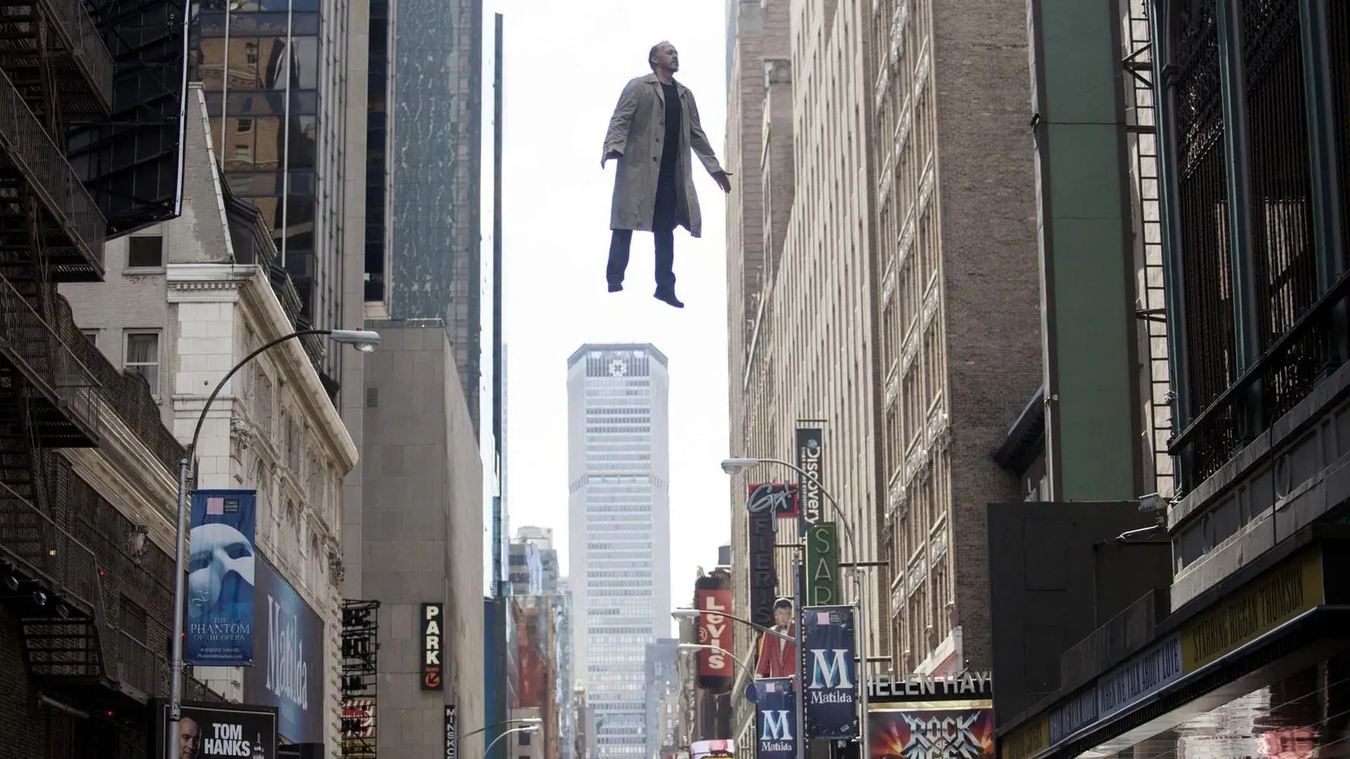 Birdman or (The Unexpected Virtue of Ignorance) backdrop