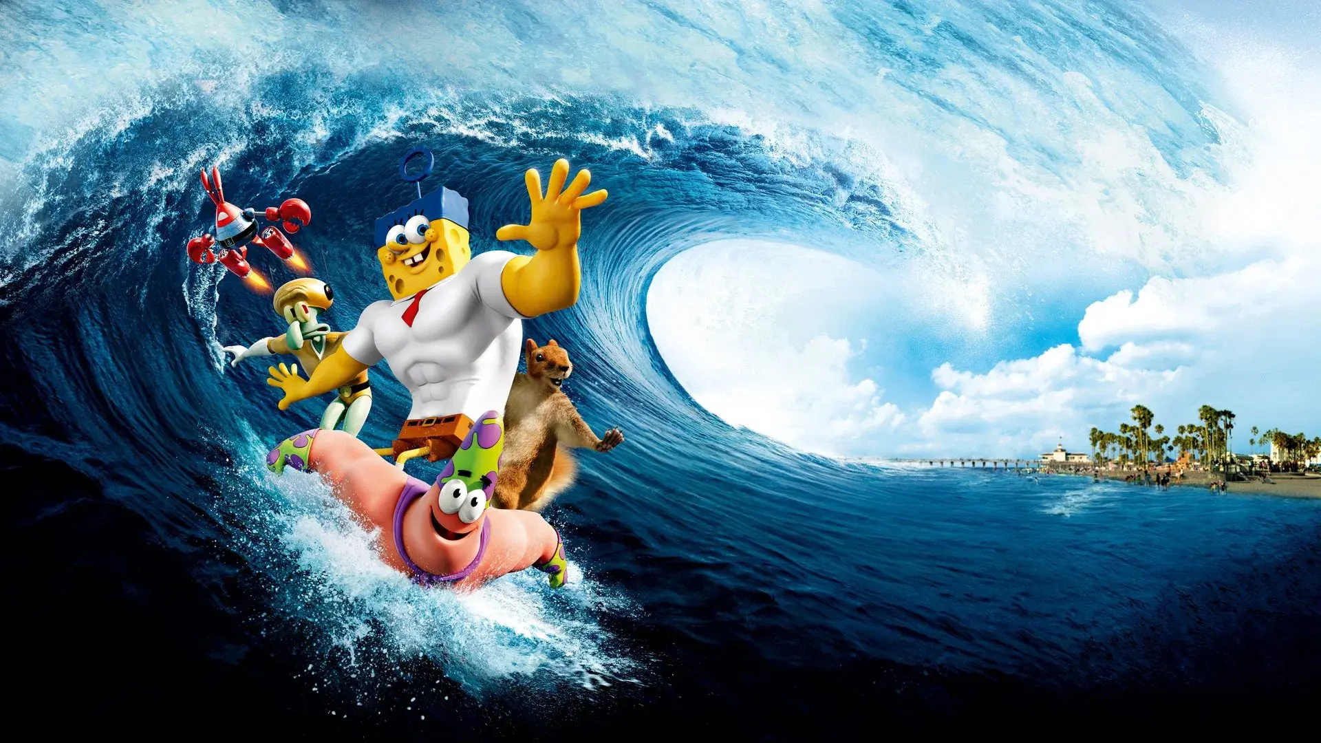 The SpongeBob Movie: Sponge Out of Water backdrop