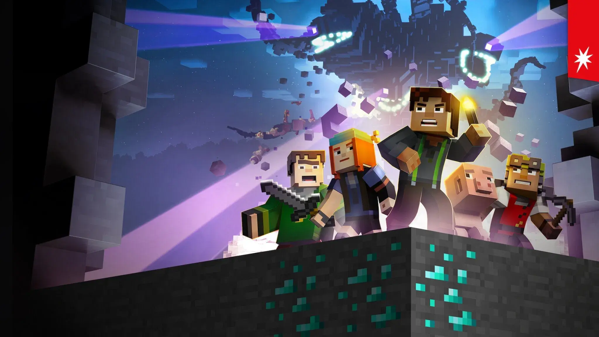 Minecraft: Story Mode backdrop