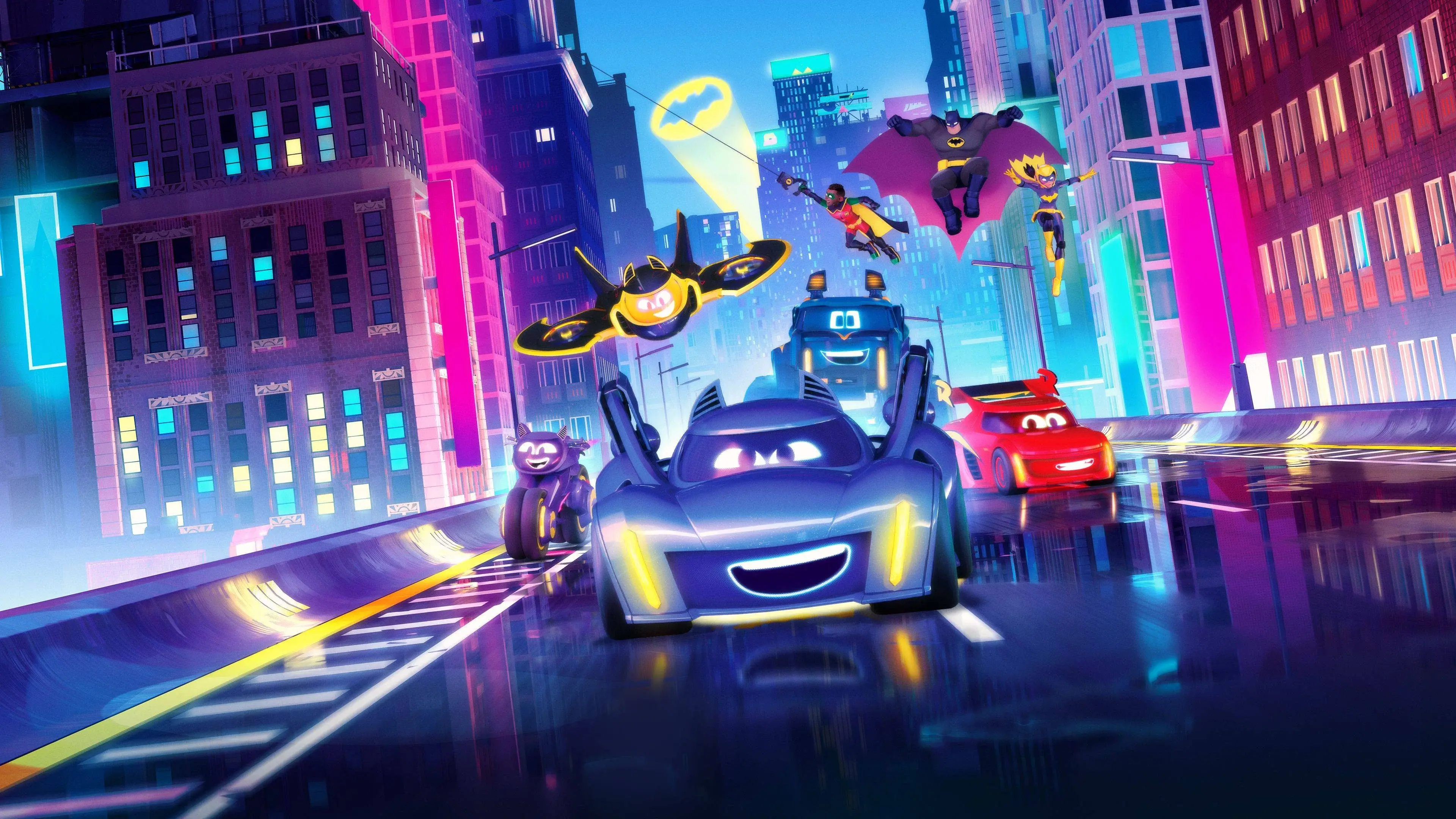 Batwheels backdrop