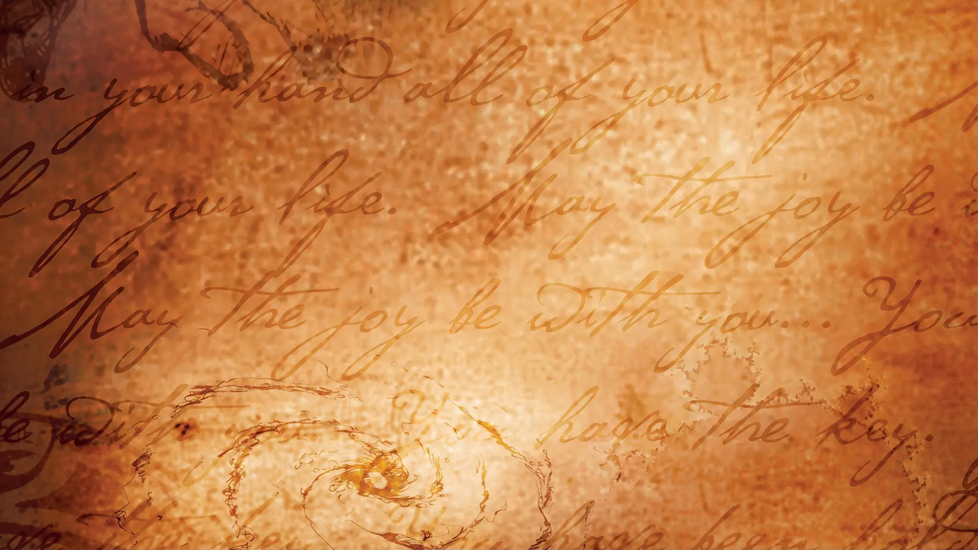 The Secret backdrop